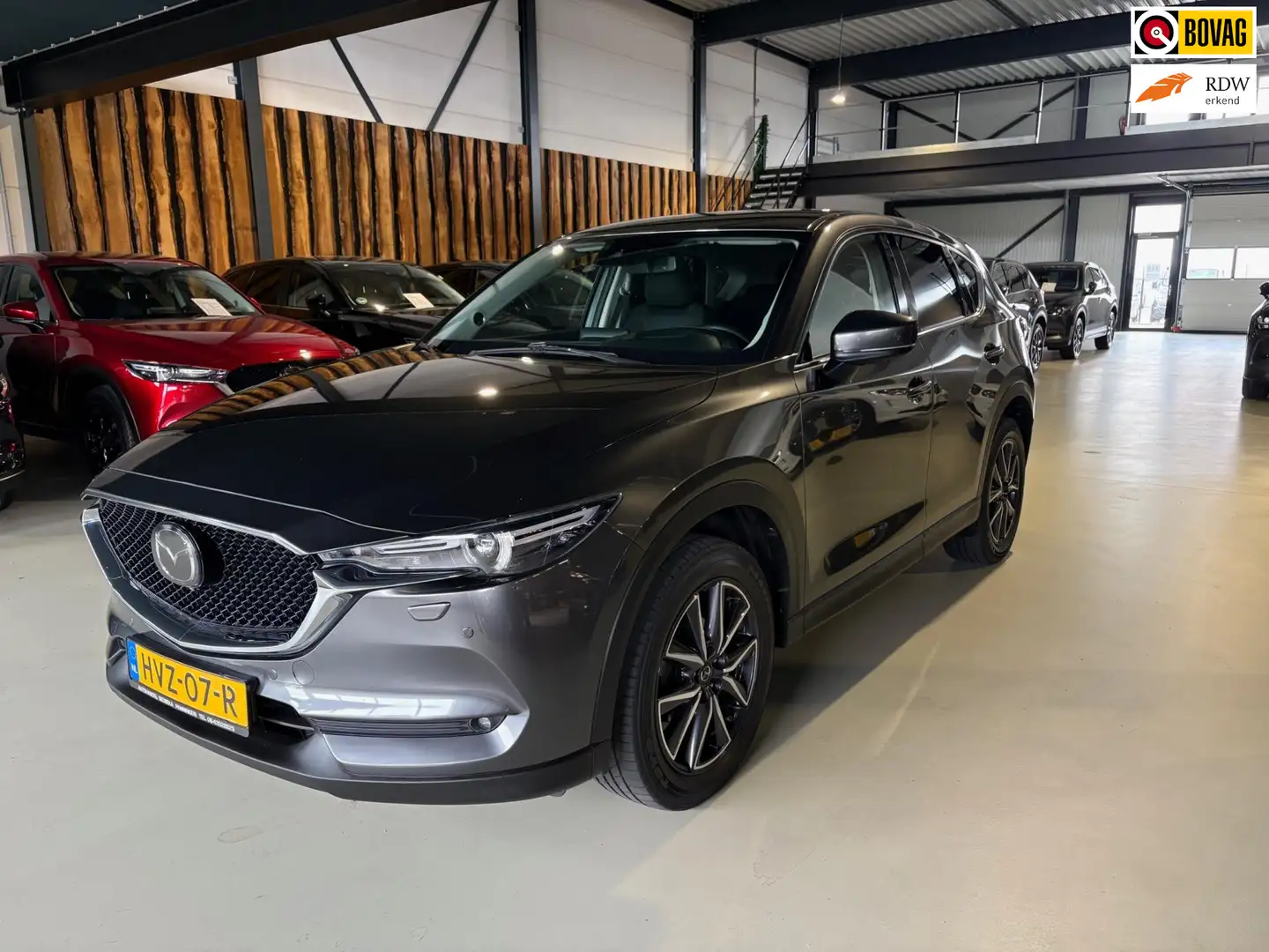 Mazda CX-5 2.5 SkyActiv-G 194 GT-M 4WD adaptive cruise keyles Grijs - 1