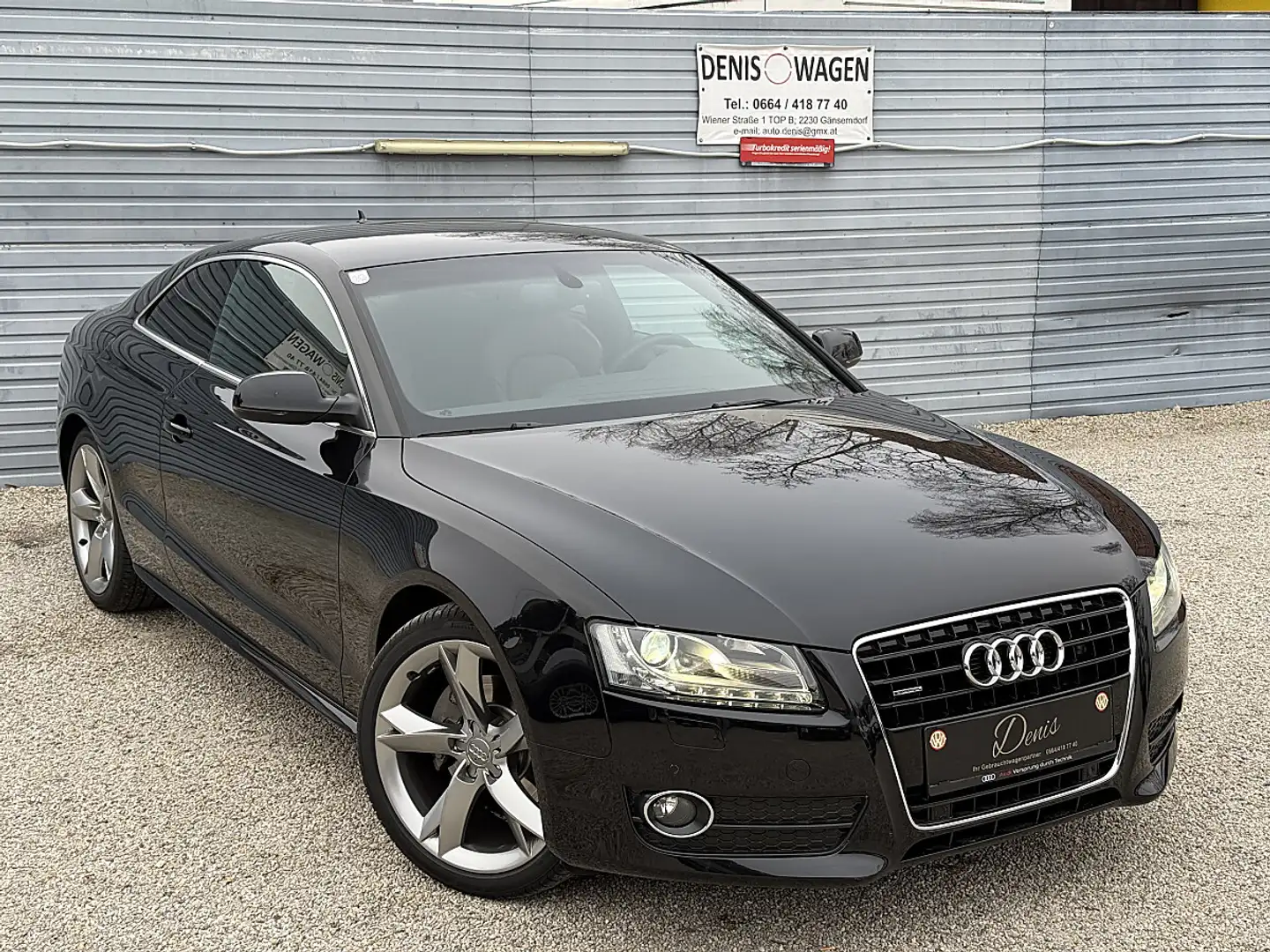 Audi A5 Coupé 3,2 FSI V6 quattro Aut. NUR 11.600KM Schwarz - 1