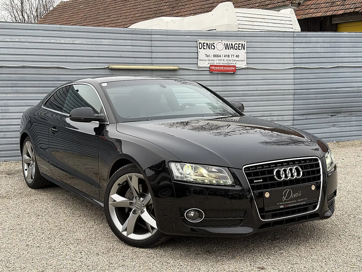 Audi A5 Coupé 3,2 FSI V6 quattro Aut. NUR 11.600KM Schwarz - 2