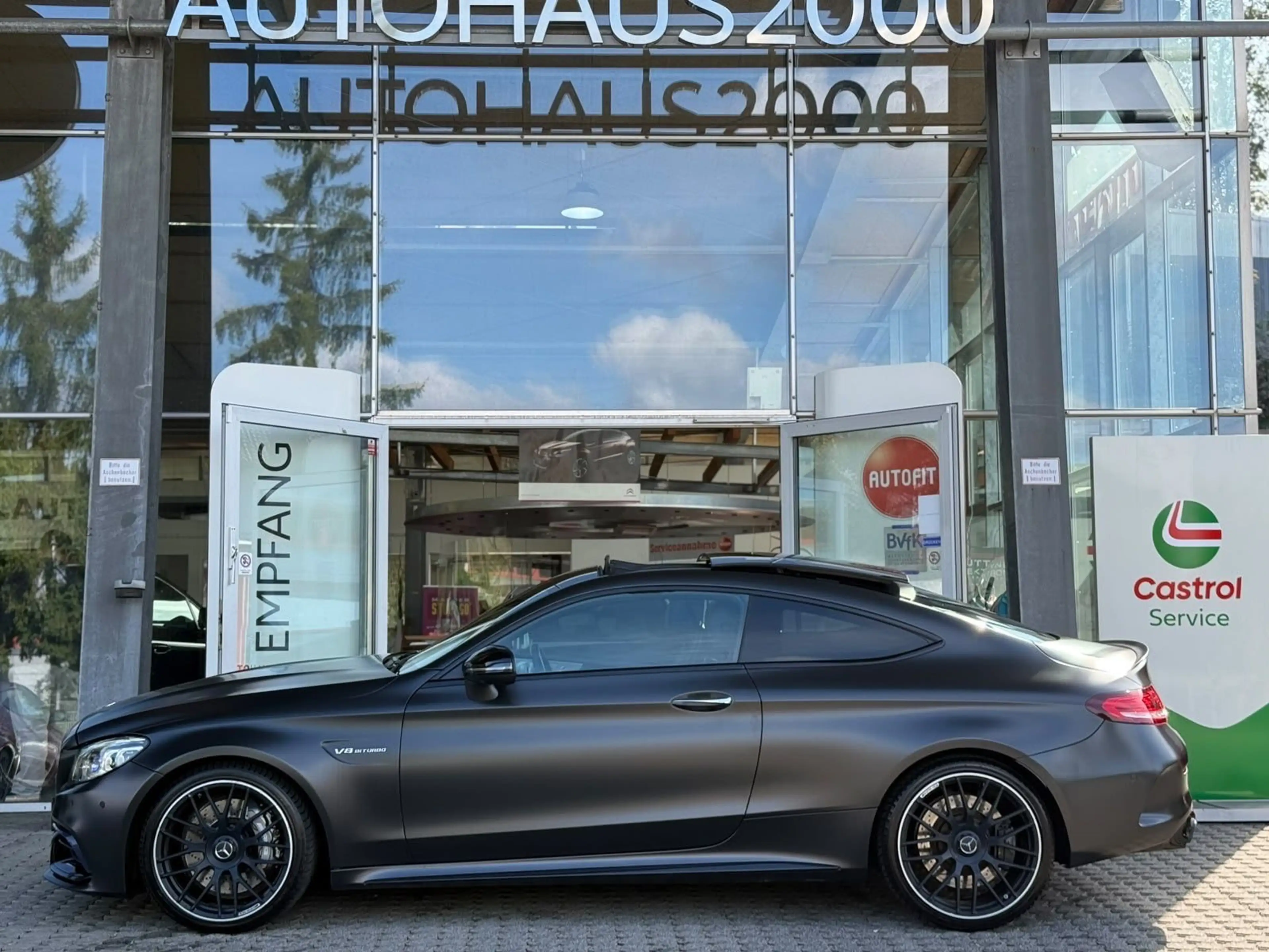 Mercedes-Benz C 63 AMG Coupe/PANO/20"/MATT/NIGHT/BURM/SBL/LED — photo 11