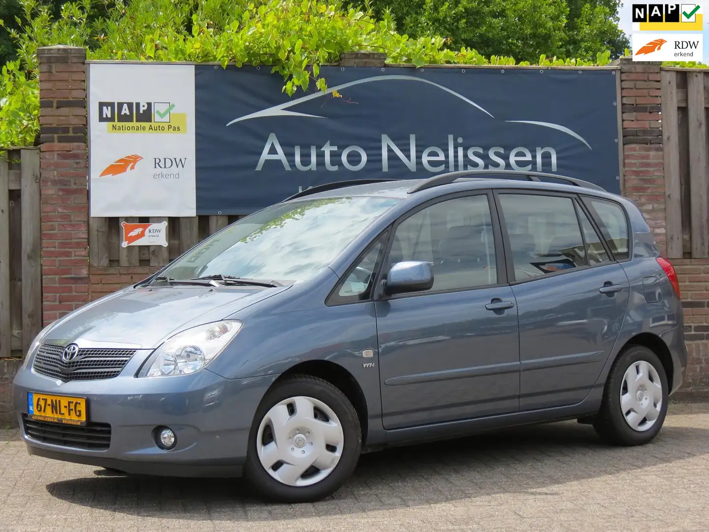 Toyota Corolla Verso 1.8 VVT-i Linea Sol VOL AUTOMAAT | SLECHTS 70.185 Blauw - 1