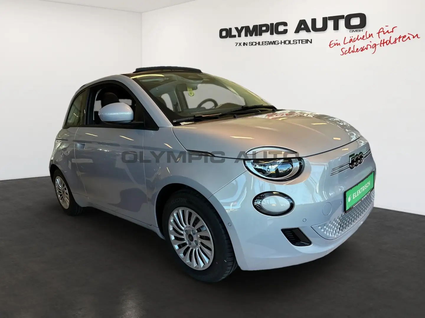 Fiat 500e Cabrio 23,8 kWh Blue Edition KAMERA CARPLAY Blau - 2