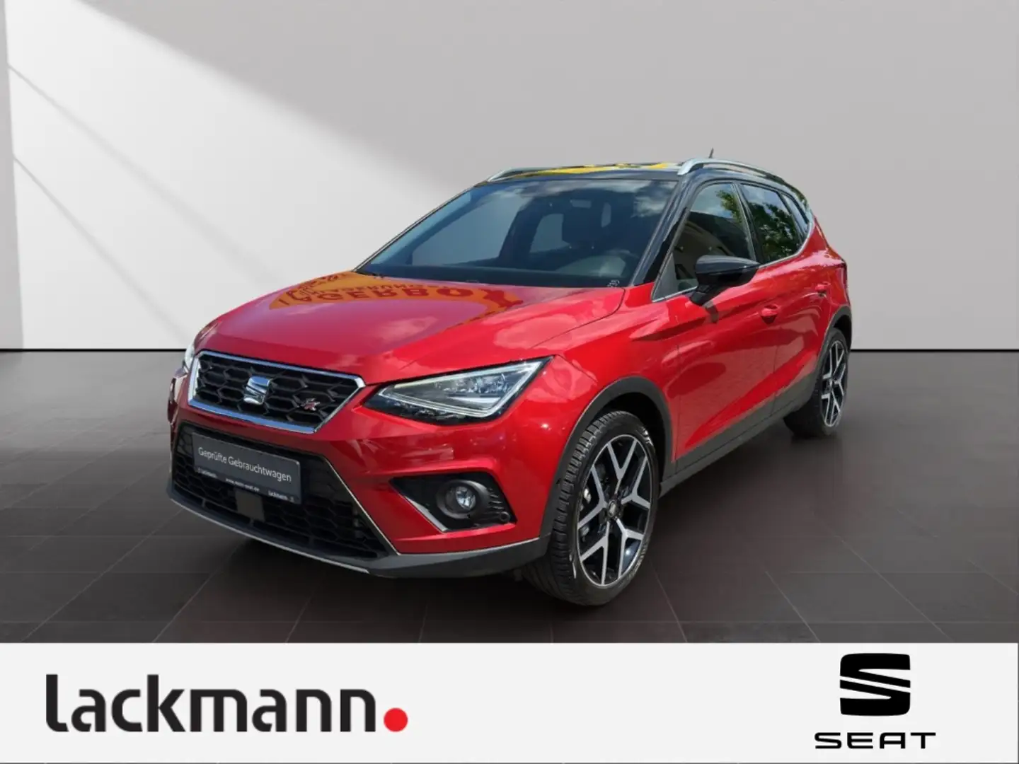 SEAT Arona 1.0 FR TGI*Navi*LED*ACC*CarPlay*Kamera* Rot - 1