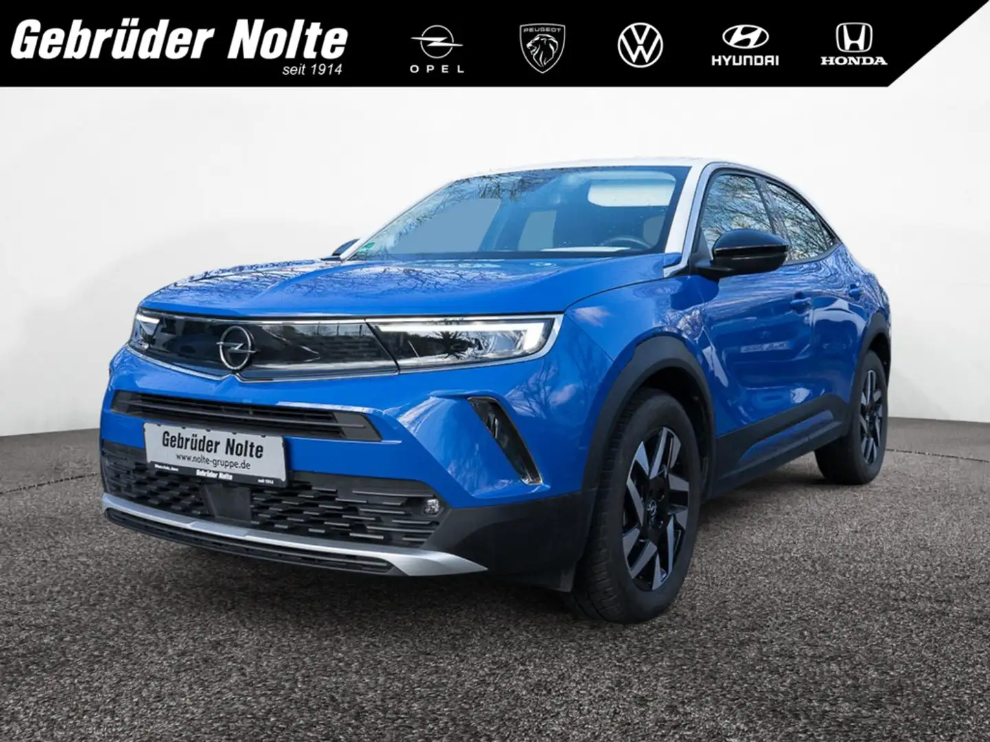 Opel Mokka-E Elegance SHZ KAMERA INTELLILINK LED Blau - 1