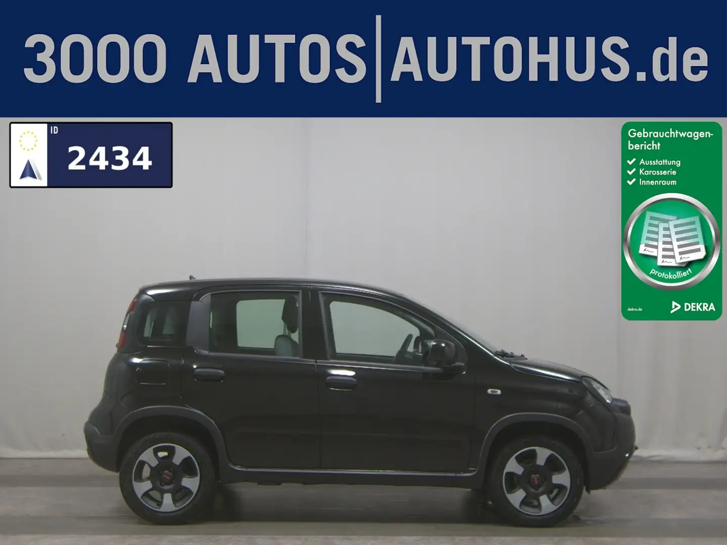 Fiat Panda 1.0 Mild Hybrid City Plus Klima DAB Schwarz - 1
