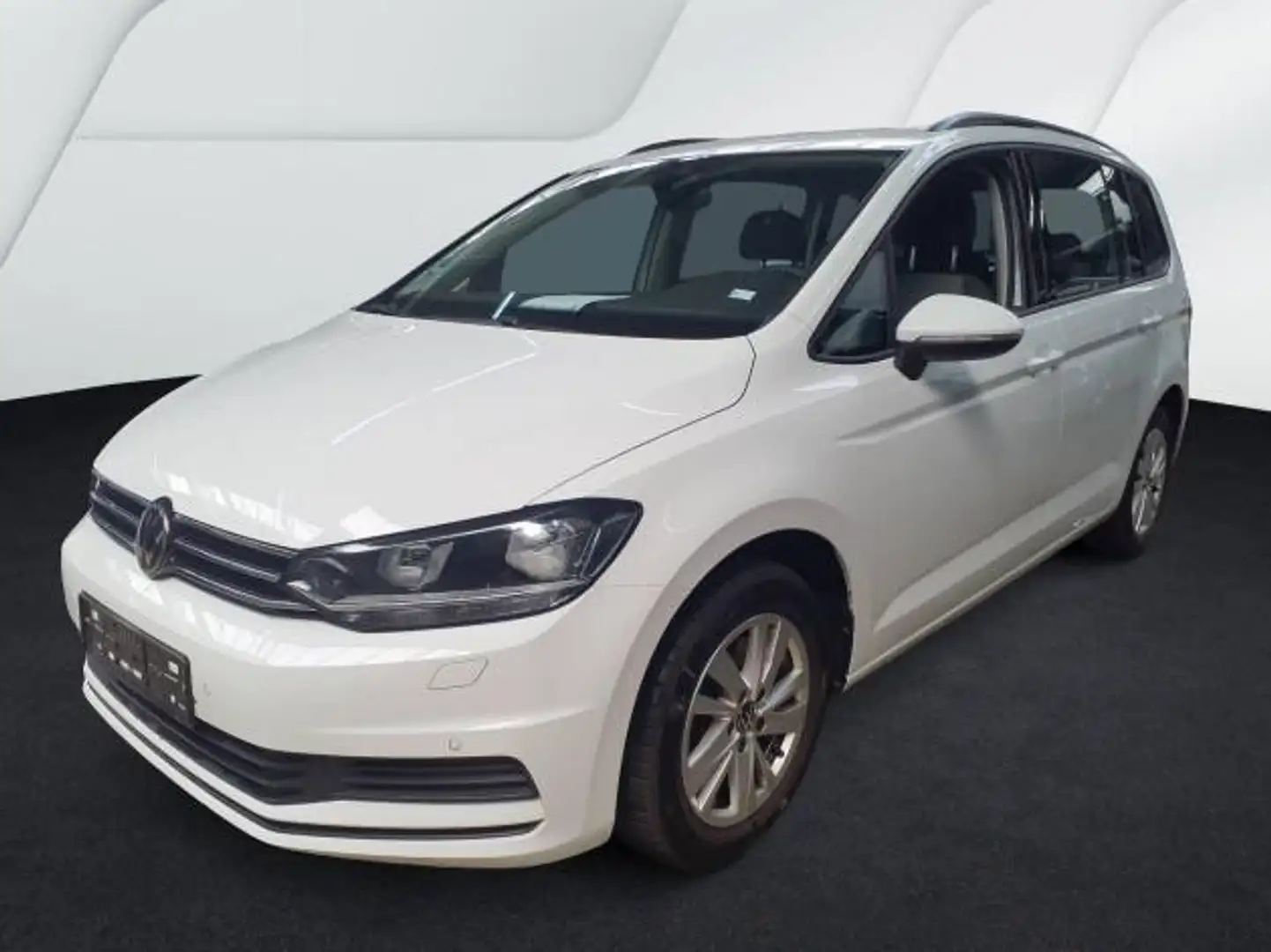 Volkswagen Touran Comfortline 1.5 TSI ACC+NAVI+7-SITZER Wit - 1