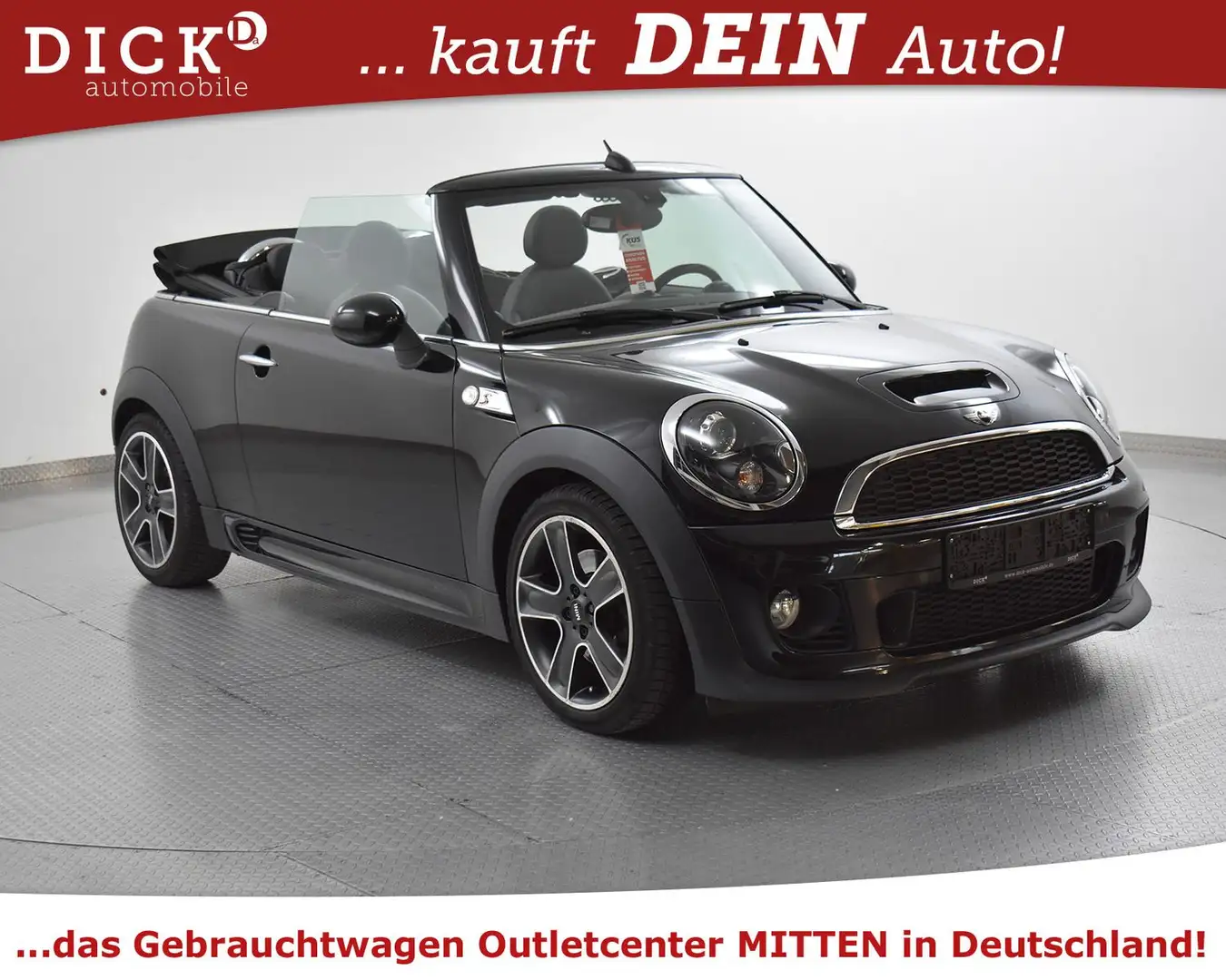 MINI John Cooper Works Cabrio CHILI+H&K+PROF+LEDER+X Schwarz - 2