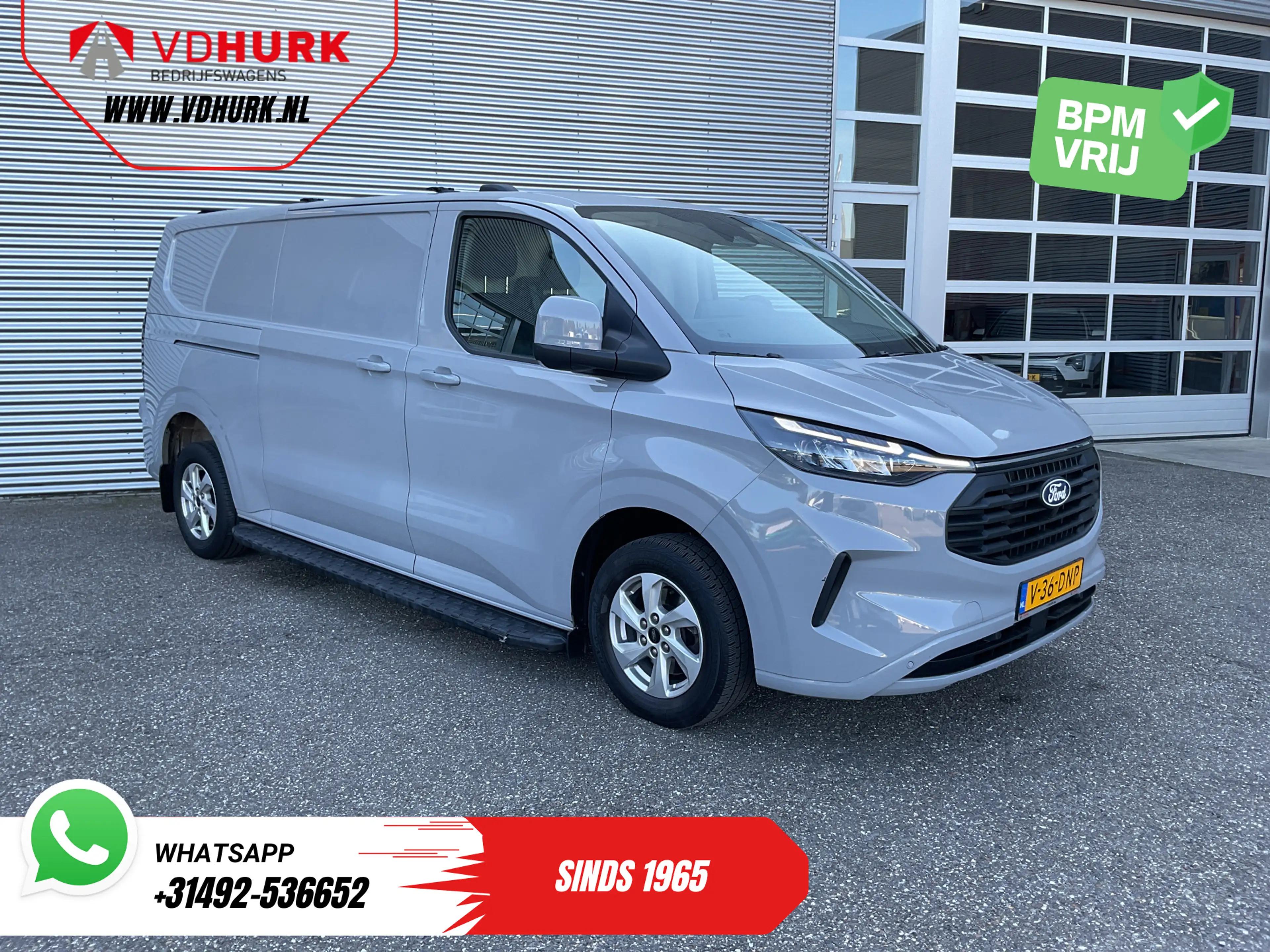 Ford Transit Custom 2.0 TDCI 170 pk Aut. L2 LED/ Adapt.Cruise/ Standka