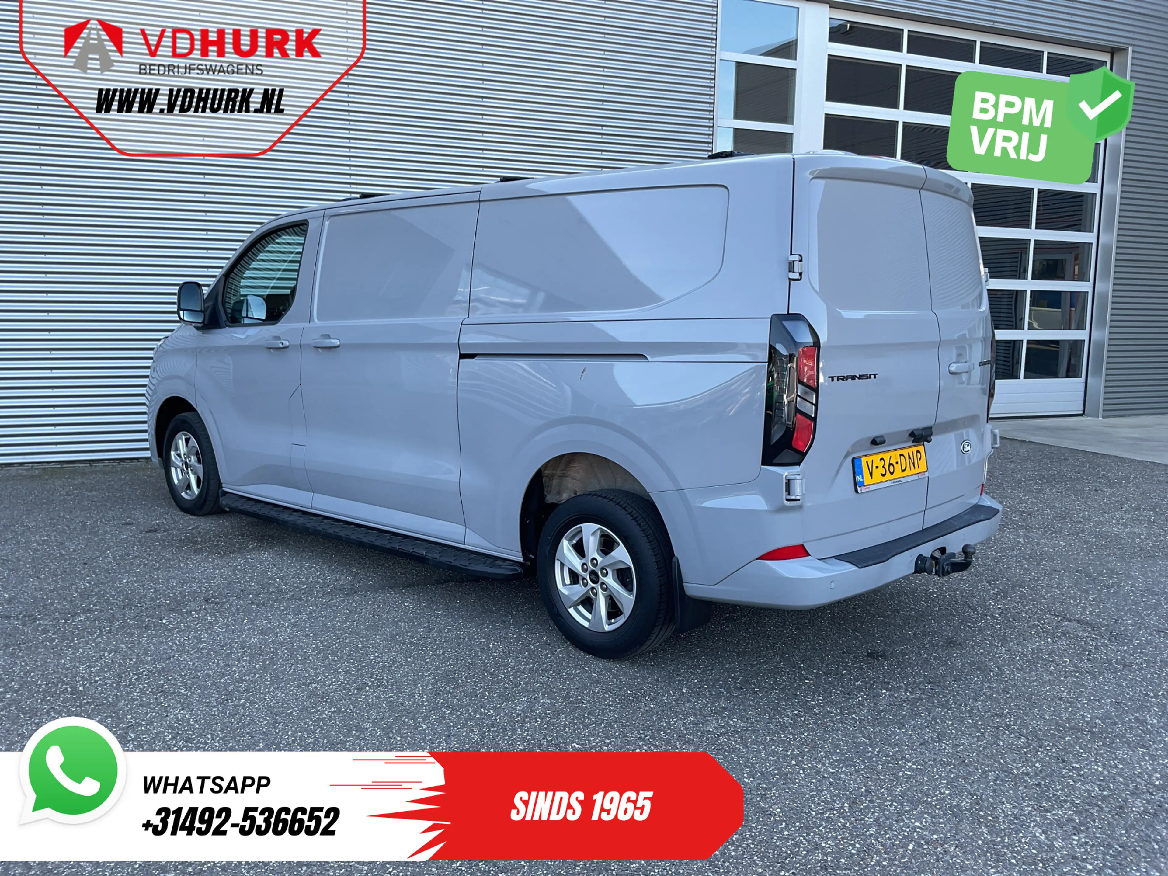 Ford Transit Custom 2.0 TDCI 170 pk Aut. L2 LED/ Adapt.Cruise/ Standka — photo 2