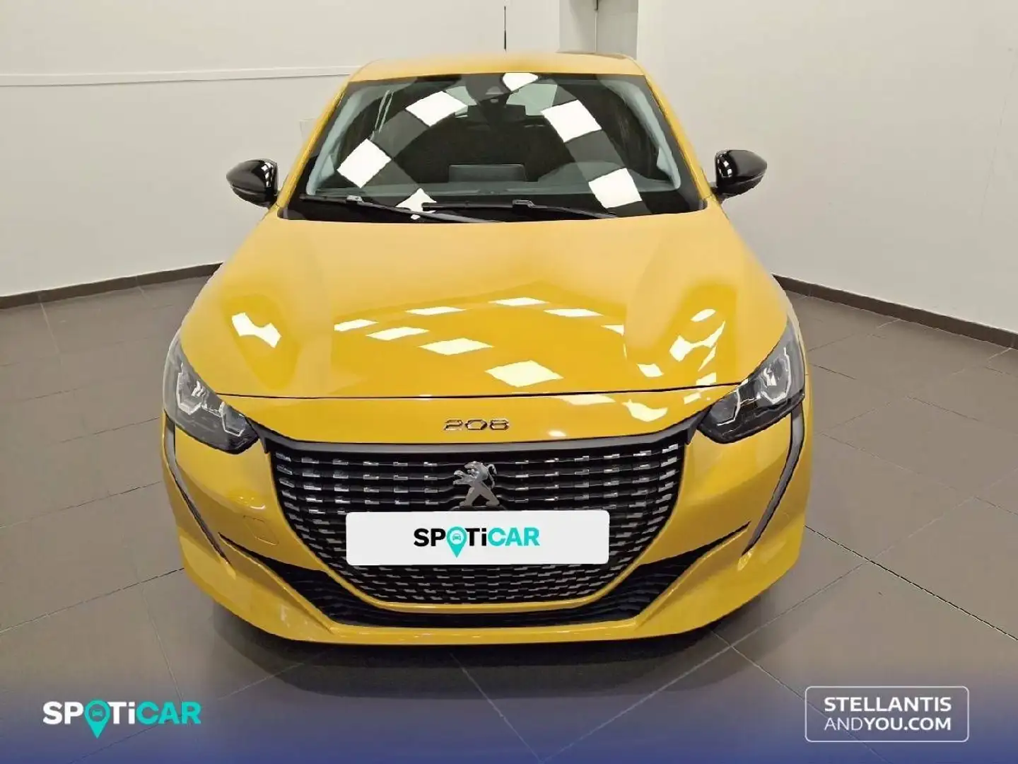 Peugeot 208 1.2 Puretech S&S Active Pack 100 Jaune - 2