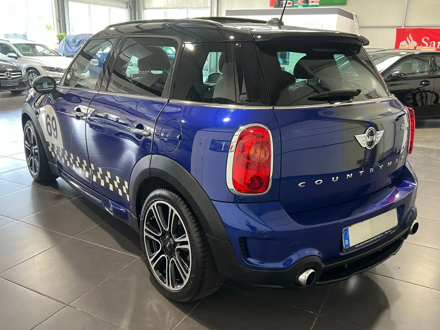MINI Cooper S Countryman All4 Automatik *Navi*Leder* Blau - 2