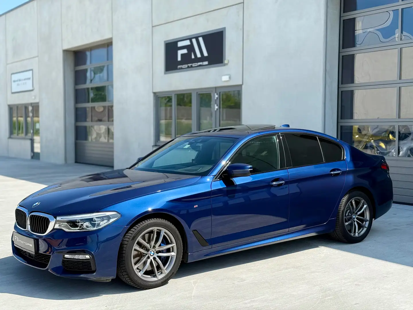 BMW 530 530d xDriveMSport,ACC,Schiebedach,Gestikst.,HEADUP Blau - 1