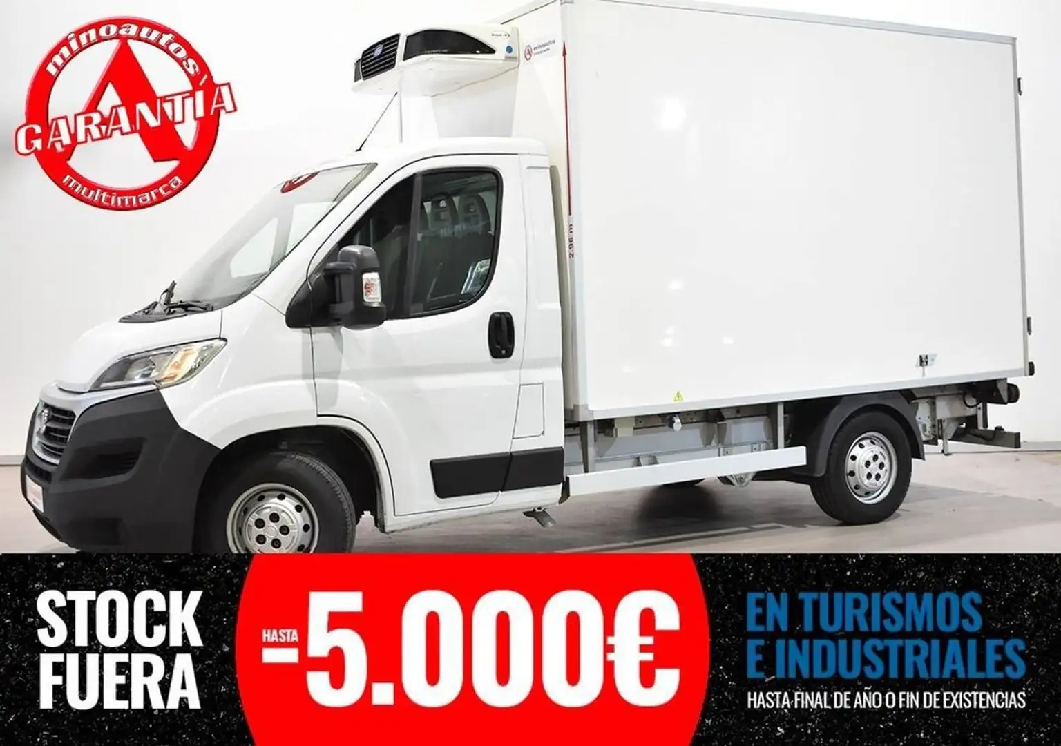 Fiat Ducato CHASIS CABINA CARROZADO FRIGORÍFICA FRCX 3.5T 2.3 Blanc - 1