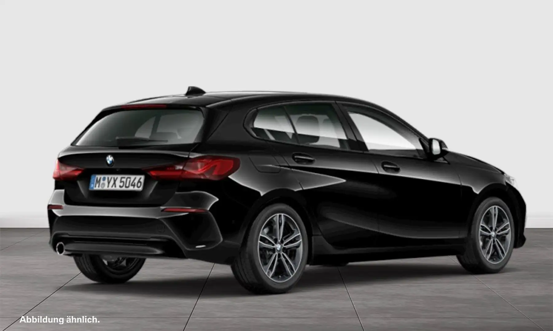 BMW 118 i RFK NAVI LED PDC V+H DAB Parkass. Tempomat Schwarz - 2