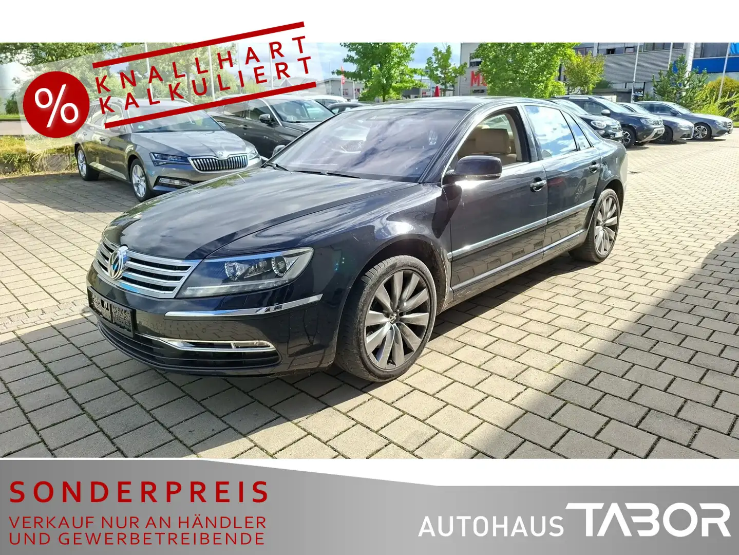 Volkswagen Phaeton V6 TDI Tiptronic Leder Mem Navi DYNAUDIO Negru - 1