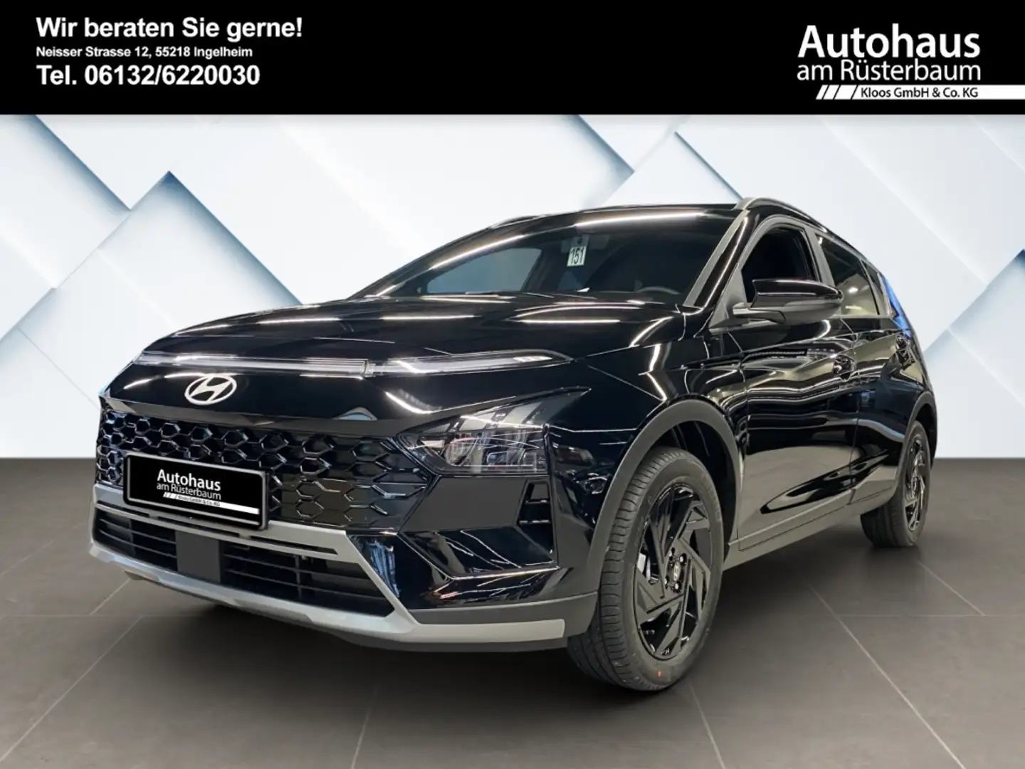 Hyundai BAYON Blackline FL (MY26) 1.0 (90PS) 7-DCT LED Apple Car Schwarz - 2