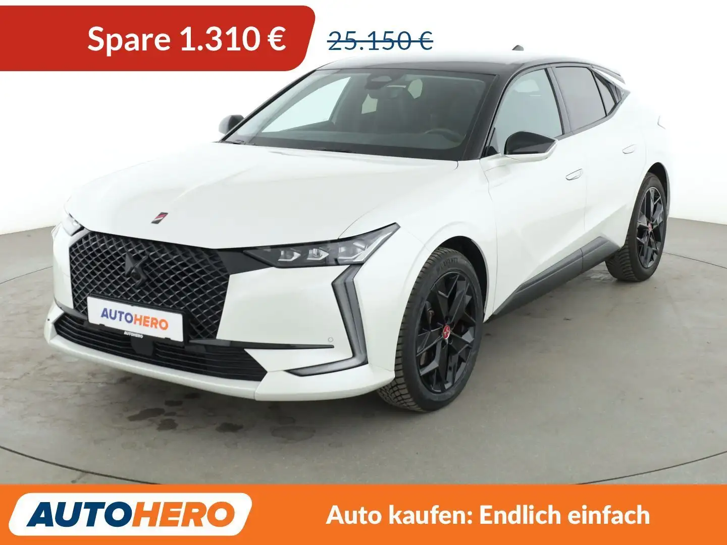 Citroen DS4 1.6 PureTech Performance Line+ Aut.*NAVI*HEAD-UP* Weiß - 1