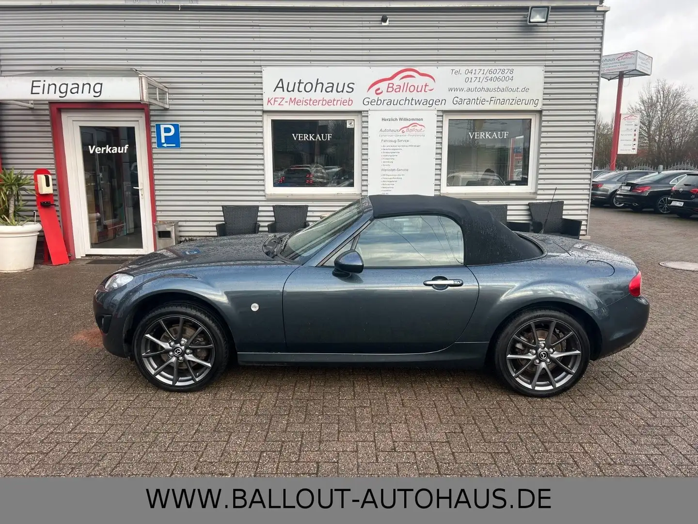 Mazda MX-5 1.8 Hamaki*TEMPO*LEDER*KLIMA*NAVI**GARANTIE Grau - 1