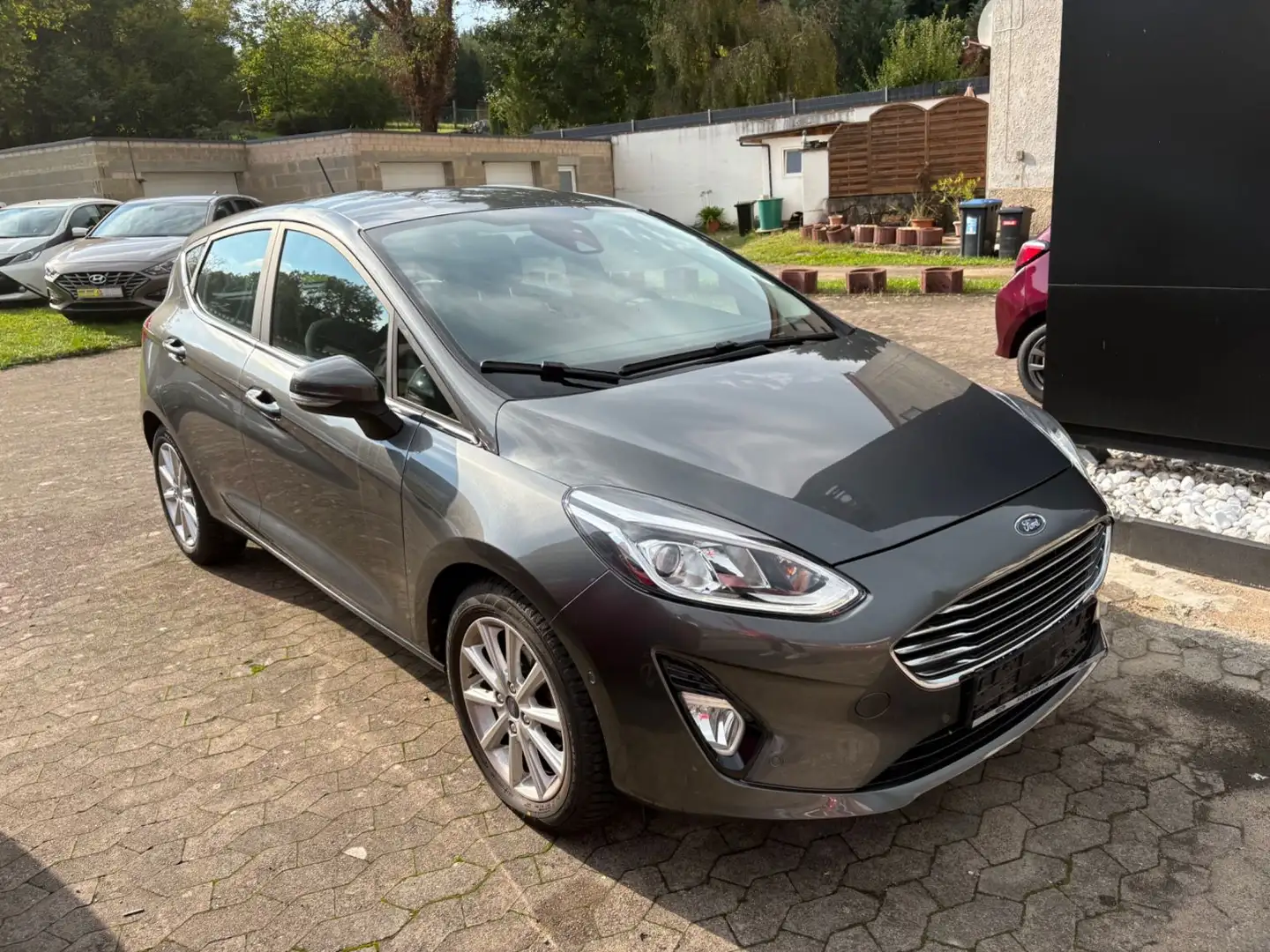 Ford Fiesta 1,0 EcoBoost 74kW S/S Titanium Gris - 2