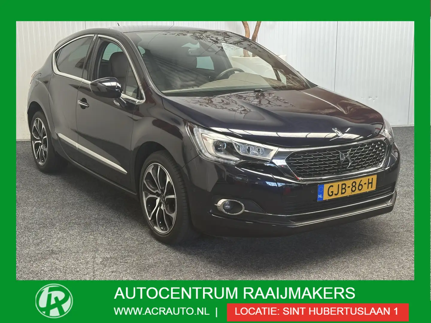 DS Automobiles DS 4 1.6 THP CHIC AUTOMAAT COGNAC LEDER ACHTERUITRIJ CA Blue - 1