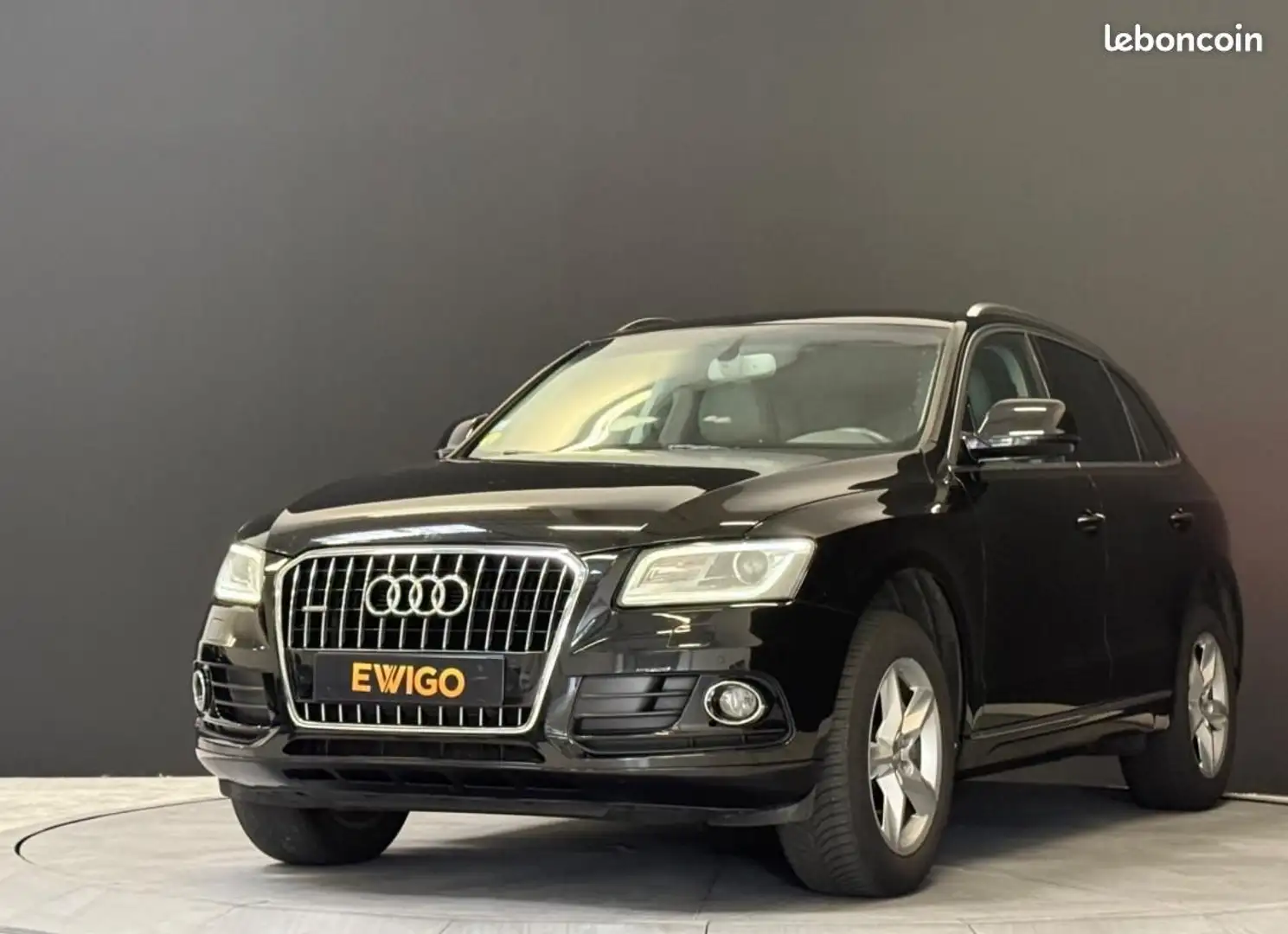 Audi Q5 2.0L TDi 190CH QUATTRO S-TRONIC AVUS Noir - 1