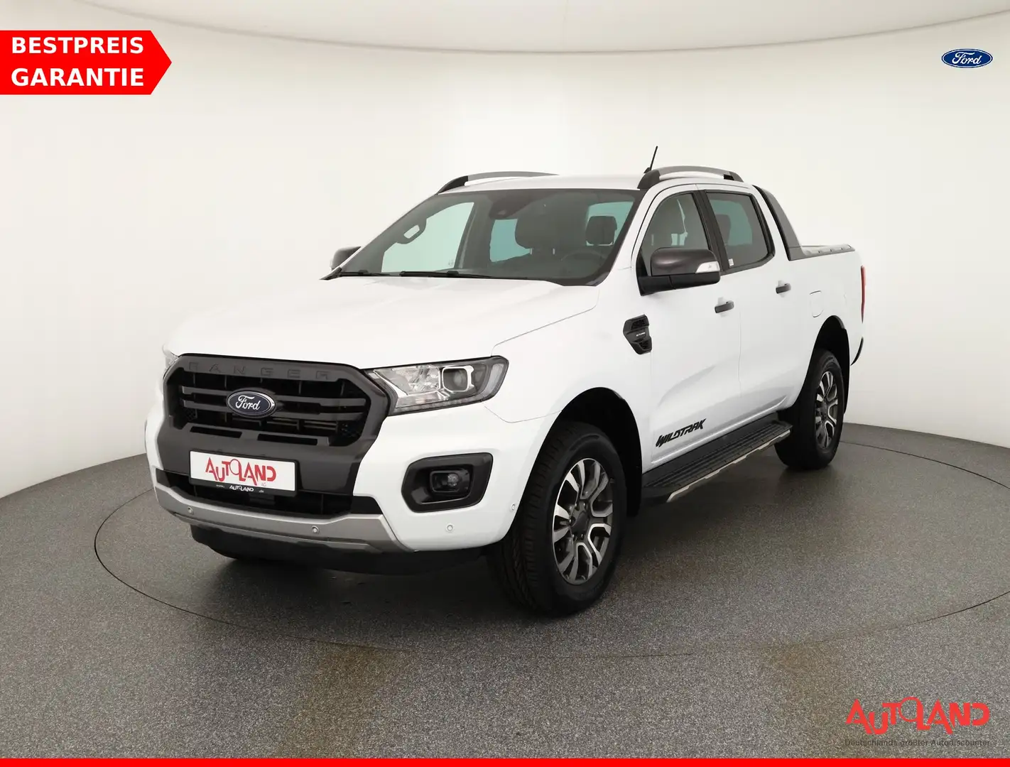 Ford Ranger 2.0 TDCi 4x4 Wildtrak LED Navi AHK Kamera Weiß - 1