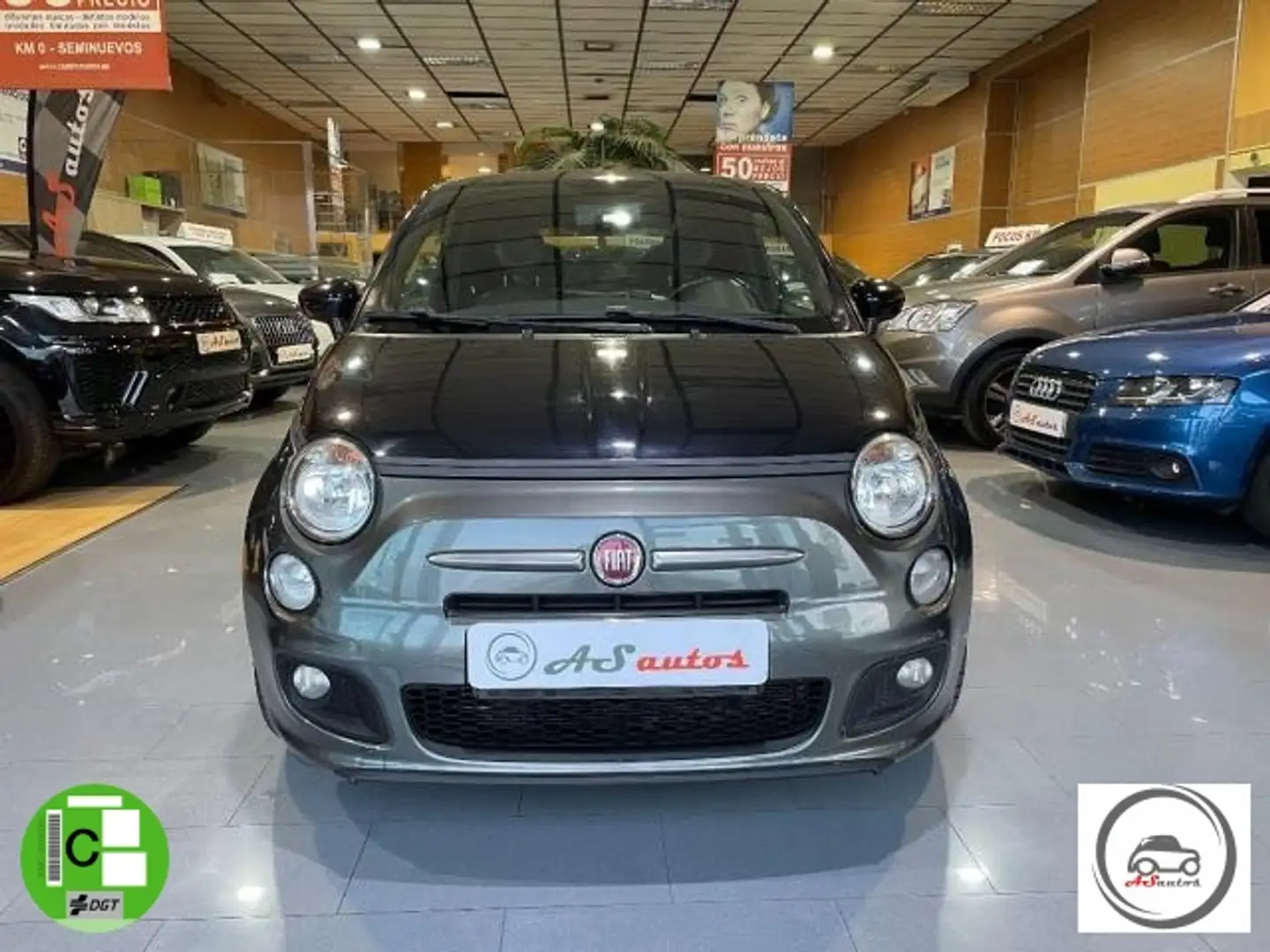 Fiat 500 1.2 GQ Gris - 2