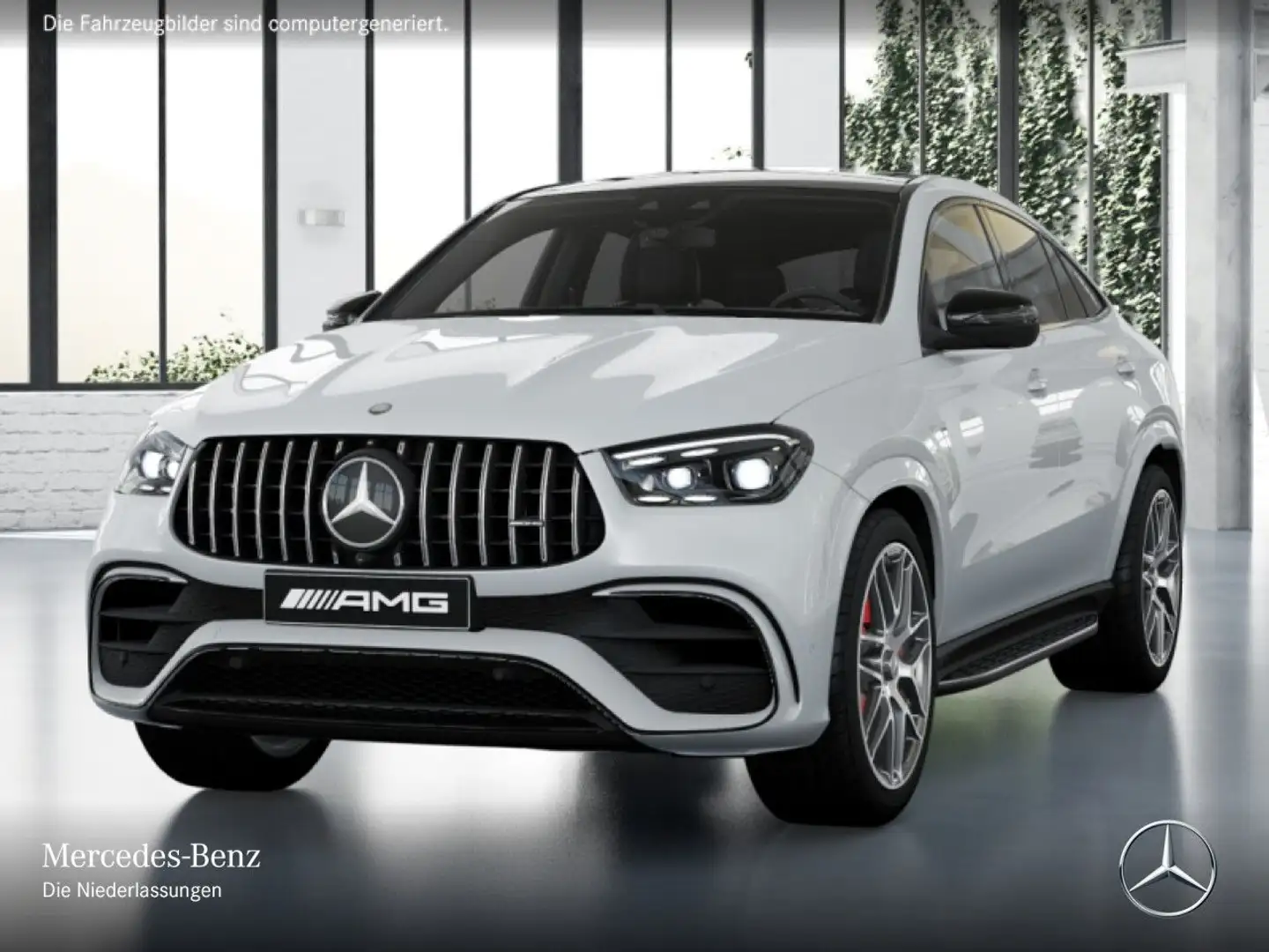 Mercedes-Benz GLE 63 AMG GLE 63 S Coupé 4M NIGHT+PANO+360+AHK+MULTIBEAM+9G Alb - 2