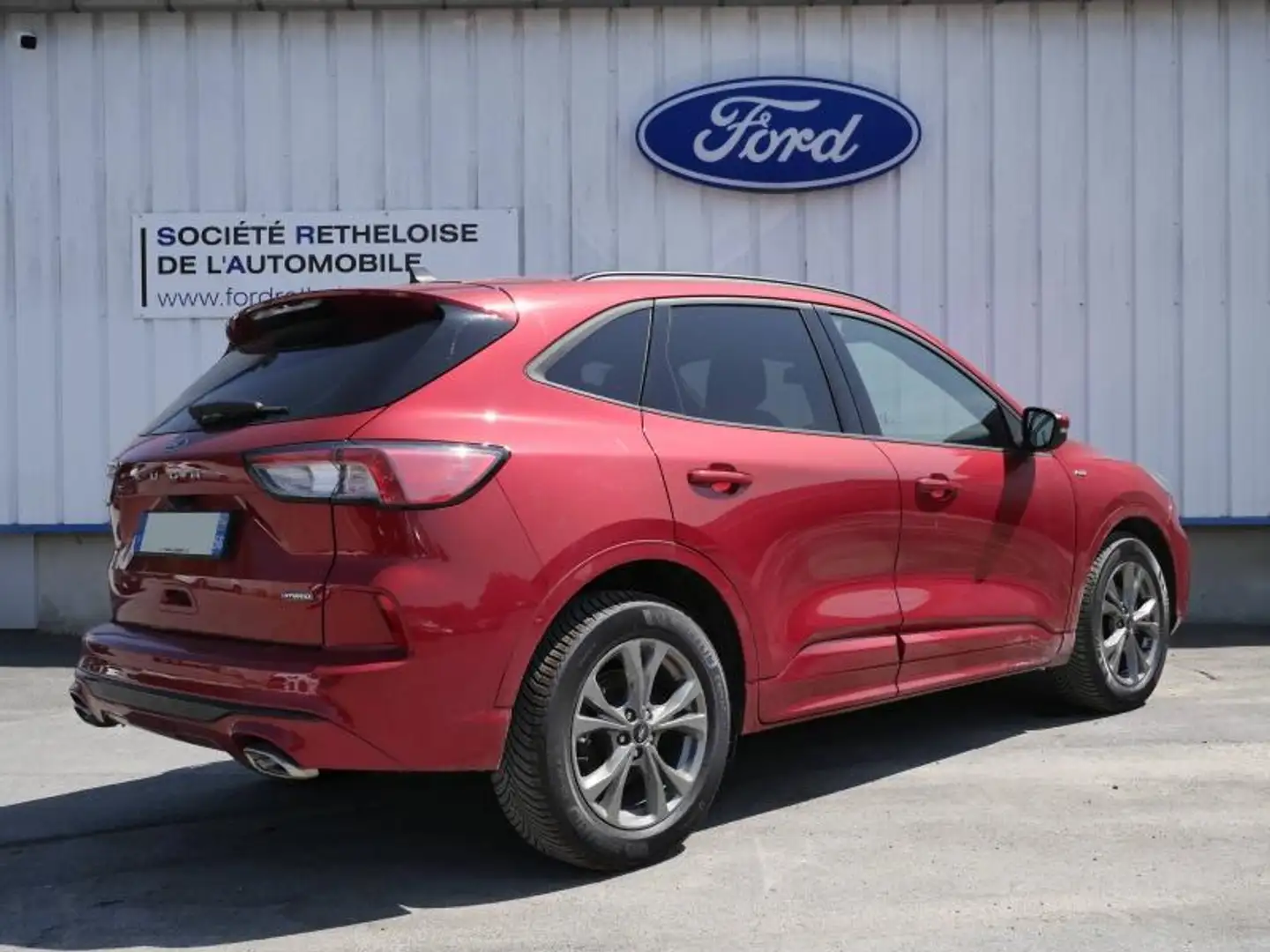 Ford Kuga 2.5 Duratec 190ch FHEV E85 ST-Line X BVA Rouge - 2