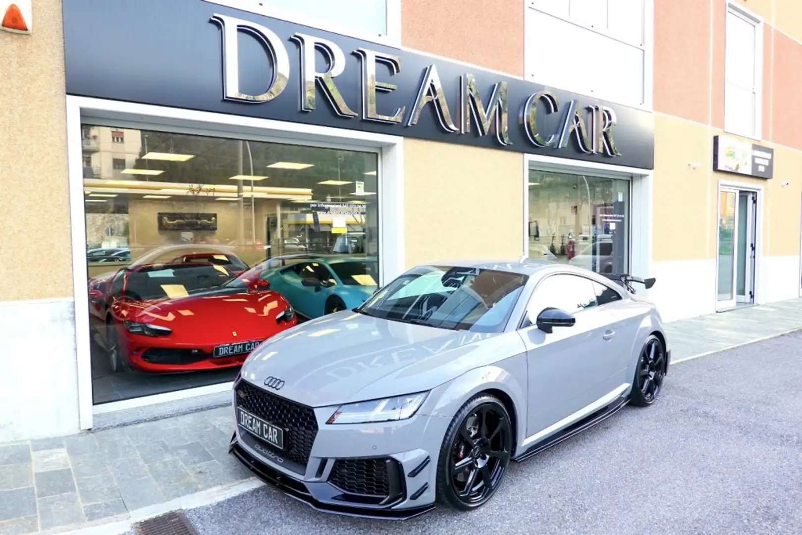 Audi TT RS Coupé 2.5 TFSI quattro S-tronic ICONIC 096/100 Gris - 1