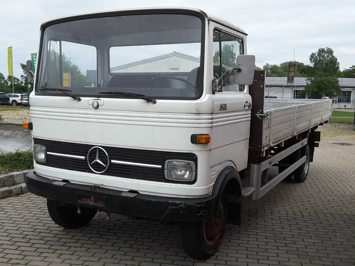 Mercedes-Benz FRÜHJAHRSANGEBOT 608 D Pritsche Oldtimerzul. Bianco - 1