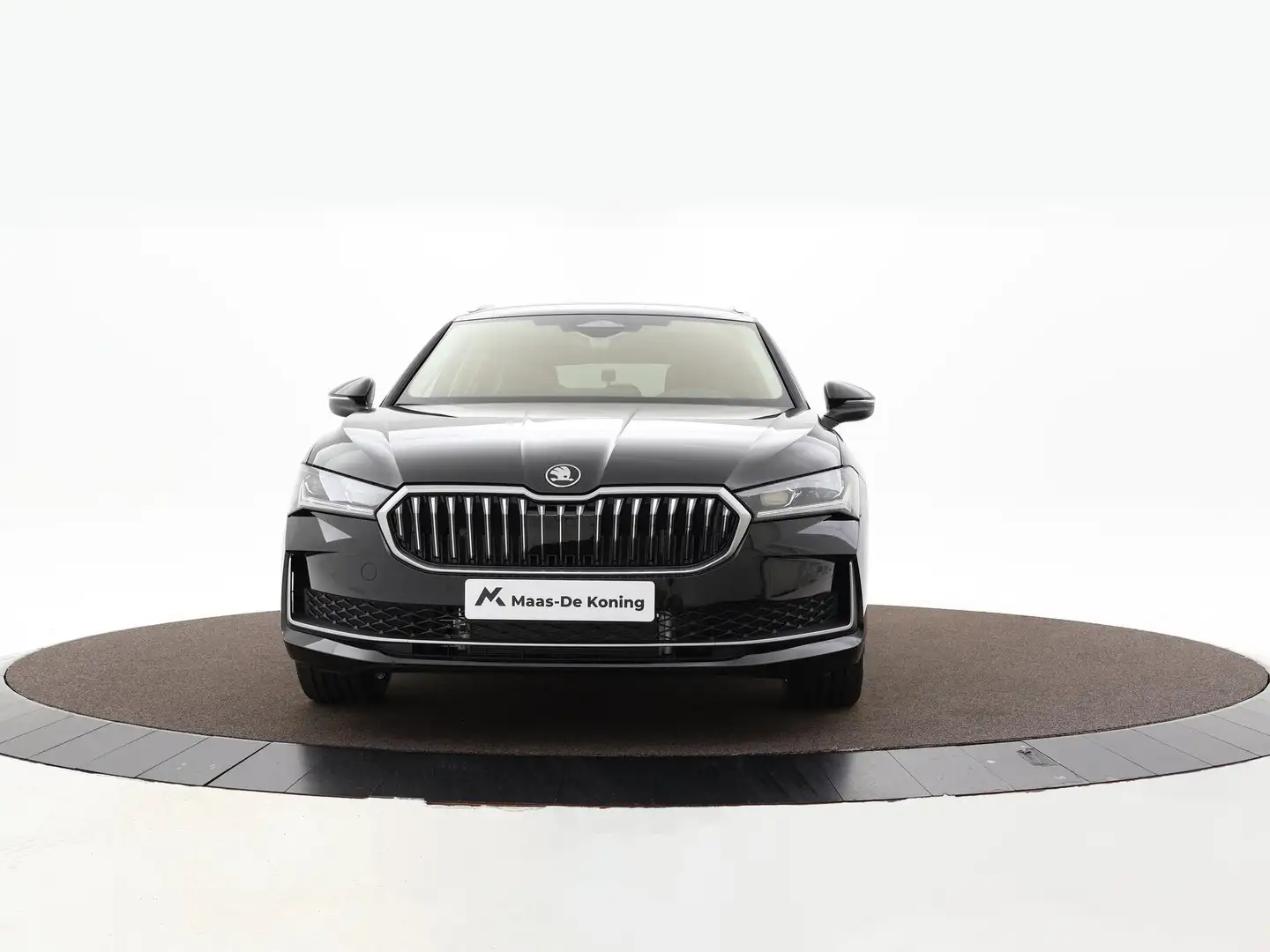 Skoda Superb Combi 1.5 TSI iV First Edition | Trekhaak, wegklap Zwart - 2