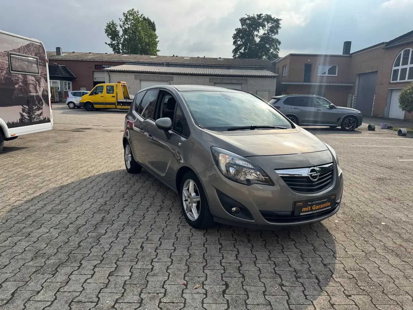 Opel Meriva Active 1,4 Turbo leder pano glsd Gris - 1