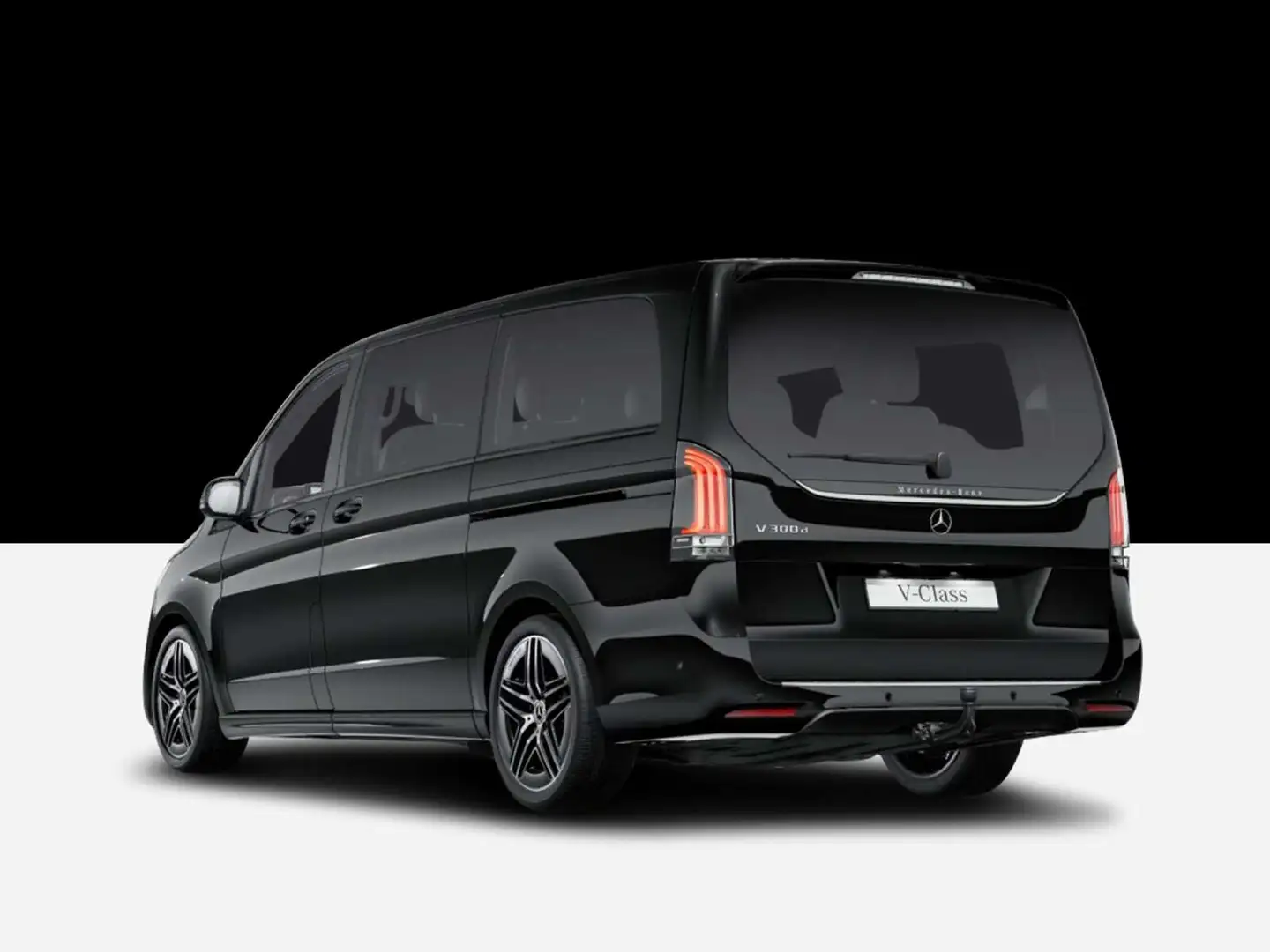 Mercedes-Benz V 300 V 300 d AVANTGARDE Lang  AMG Line/Basic/Navi/Klima Zwart - 2