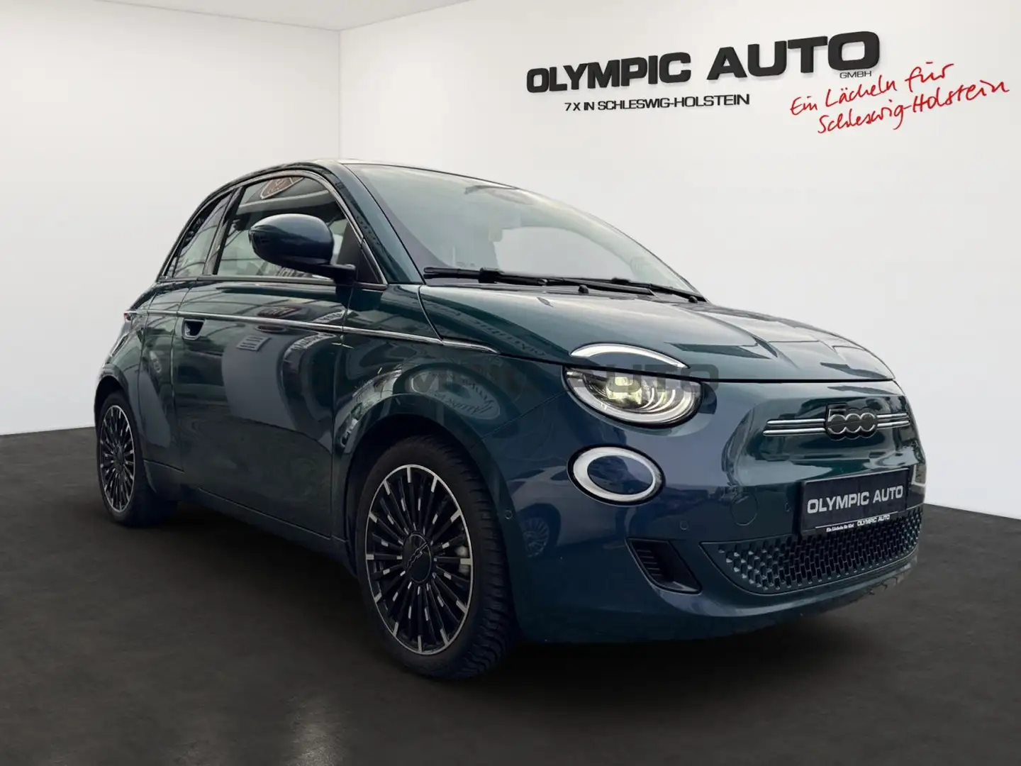 Fiat 500e 3+1 ByBocelli NAVI 360°CAM SITZHZG PANORAMA Grün - 2