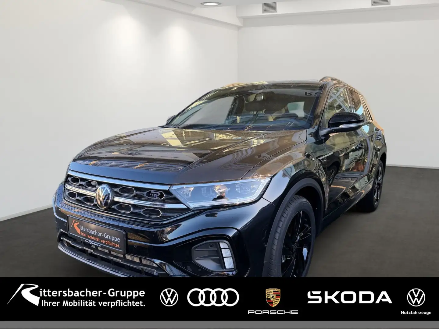 Volkswagen T-Roc R-Line 1.5 l TSI OPF 110 kW (150 PS) 7-Gan Schwarz - 1
