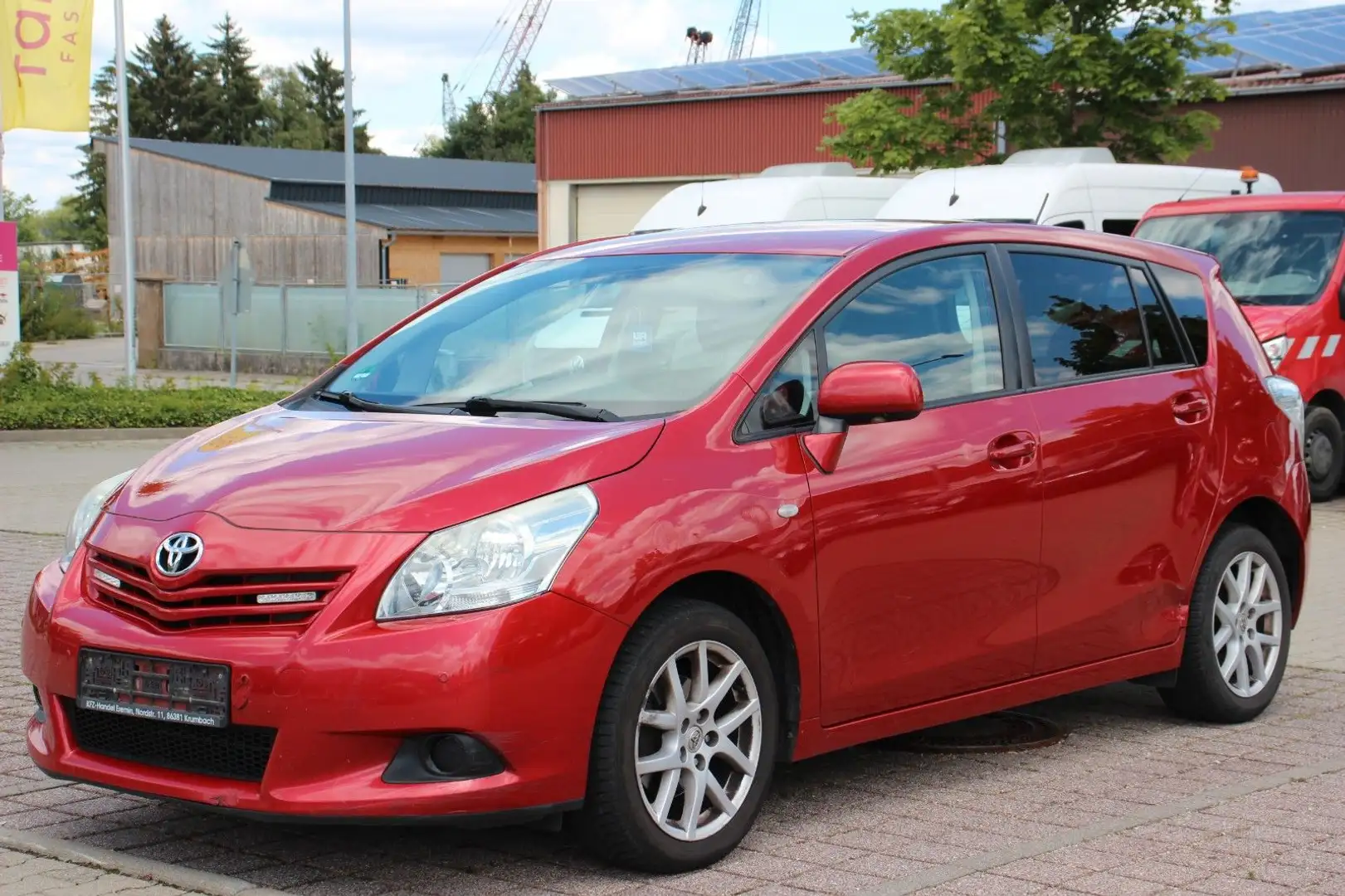 Toyota Verso 1.8i # Navi # Alu # Tempomat # Klimaautom. Roşu - 1