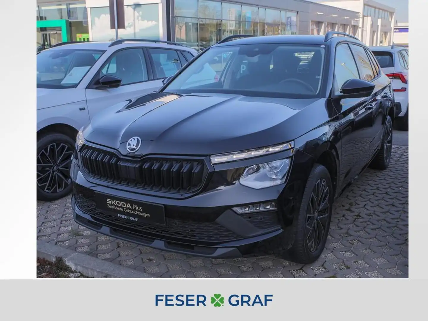 Skoda Kamiq 1.0 TSI Tour Matrix RüKa Sitzh. Smart Link Schwarz - 1