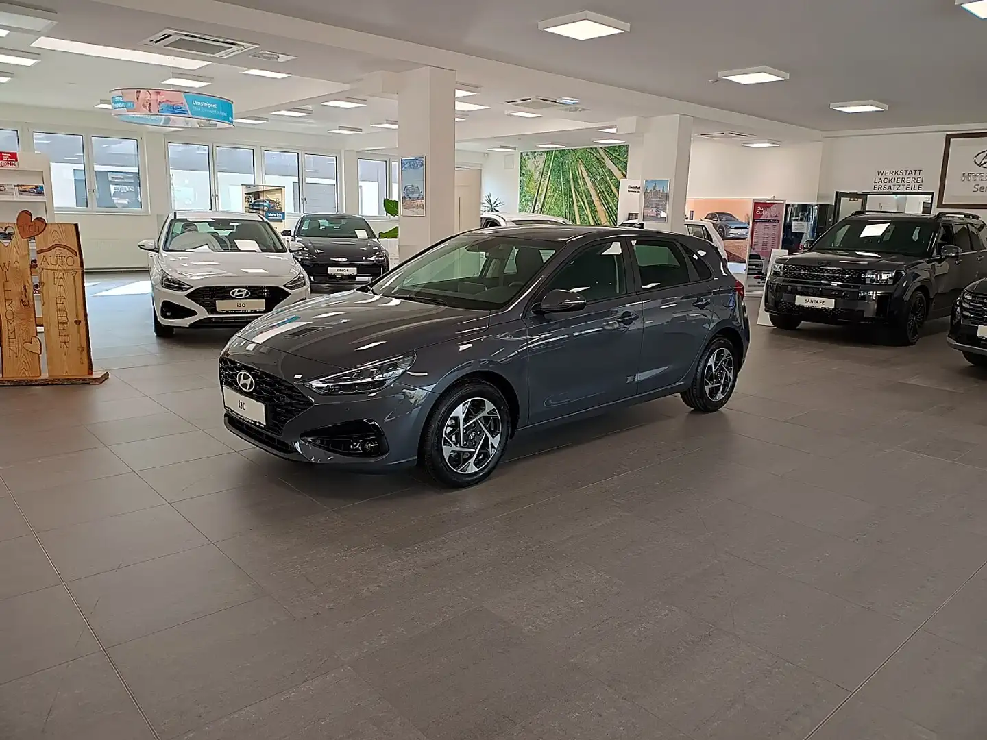 Hyundai i30 1,0 TGDI GO! *LED*Navi*Klimaautomatik* Grau - 2