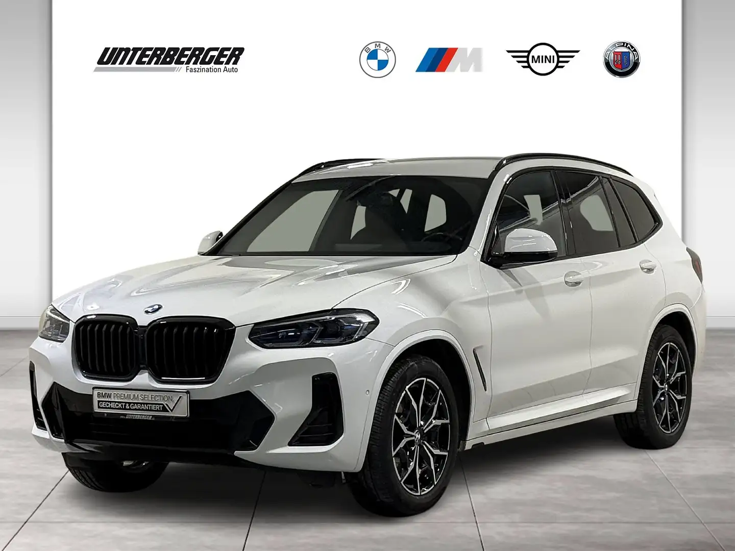 BMW X3 xDrive20d M Sportpaket AHK RFK HUD HiFi DA PA Weiß - 1