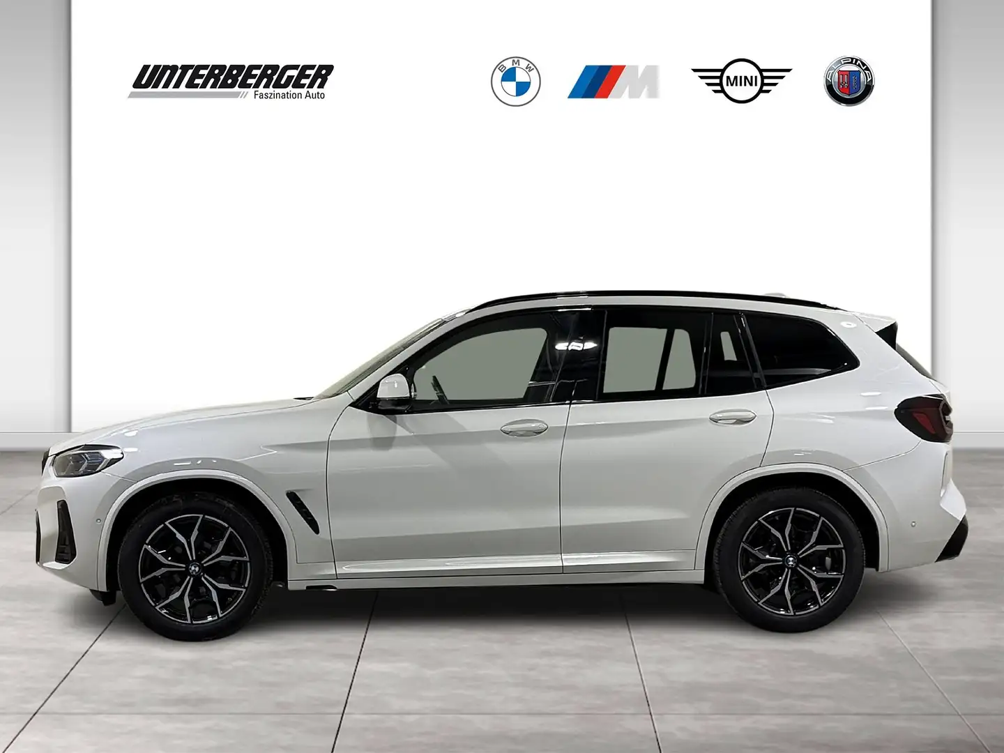 BMW X3 xDrive20d M Sportpaket AHK RFK HUD HiFi DA PA Weiß - 2