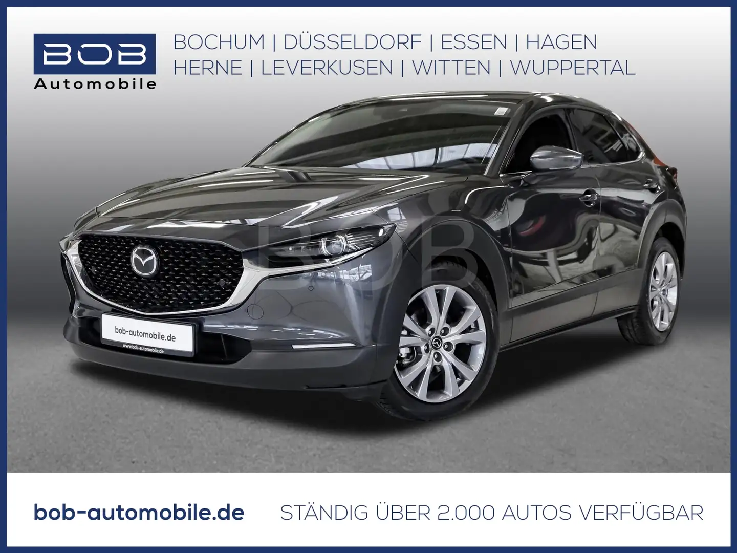 Mazda CX-30 2.0 M Hybrid SELECTION A18 DES-P NAVI SHZ PDC KLIM Grigio - 1