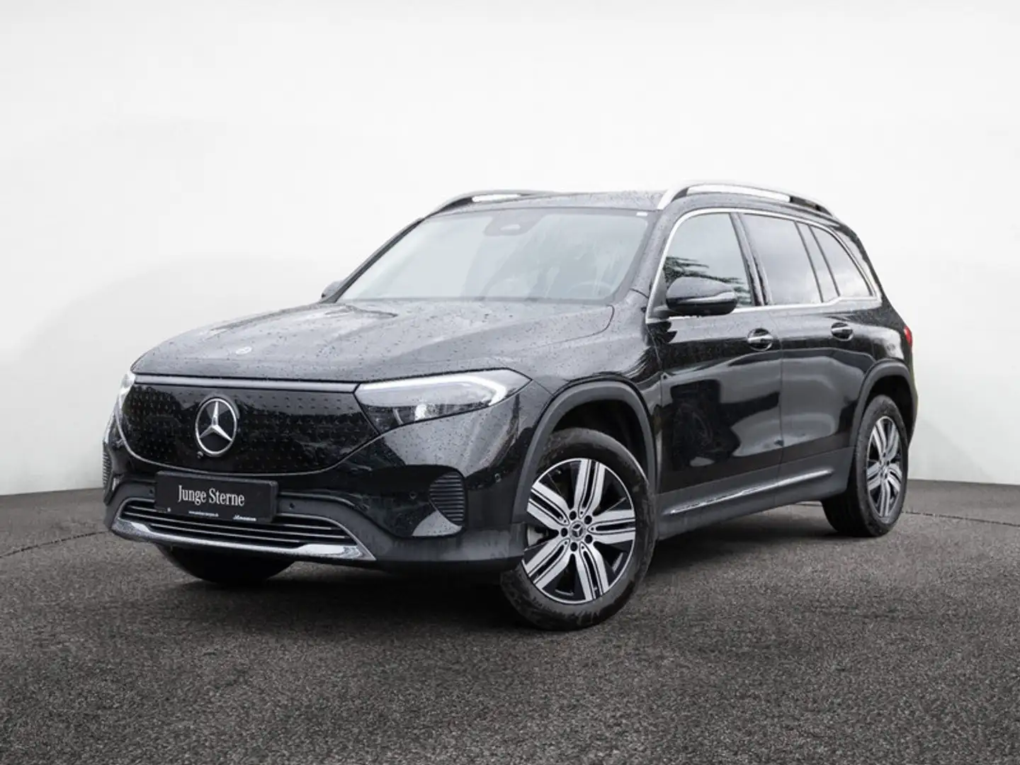 Mercedes-Benz EQB 250 + Progressive/360/Pano/Distr/7Sitzer/18" Negro - 2