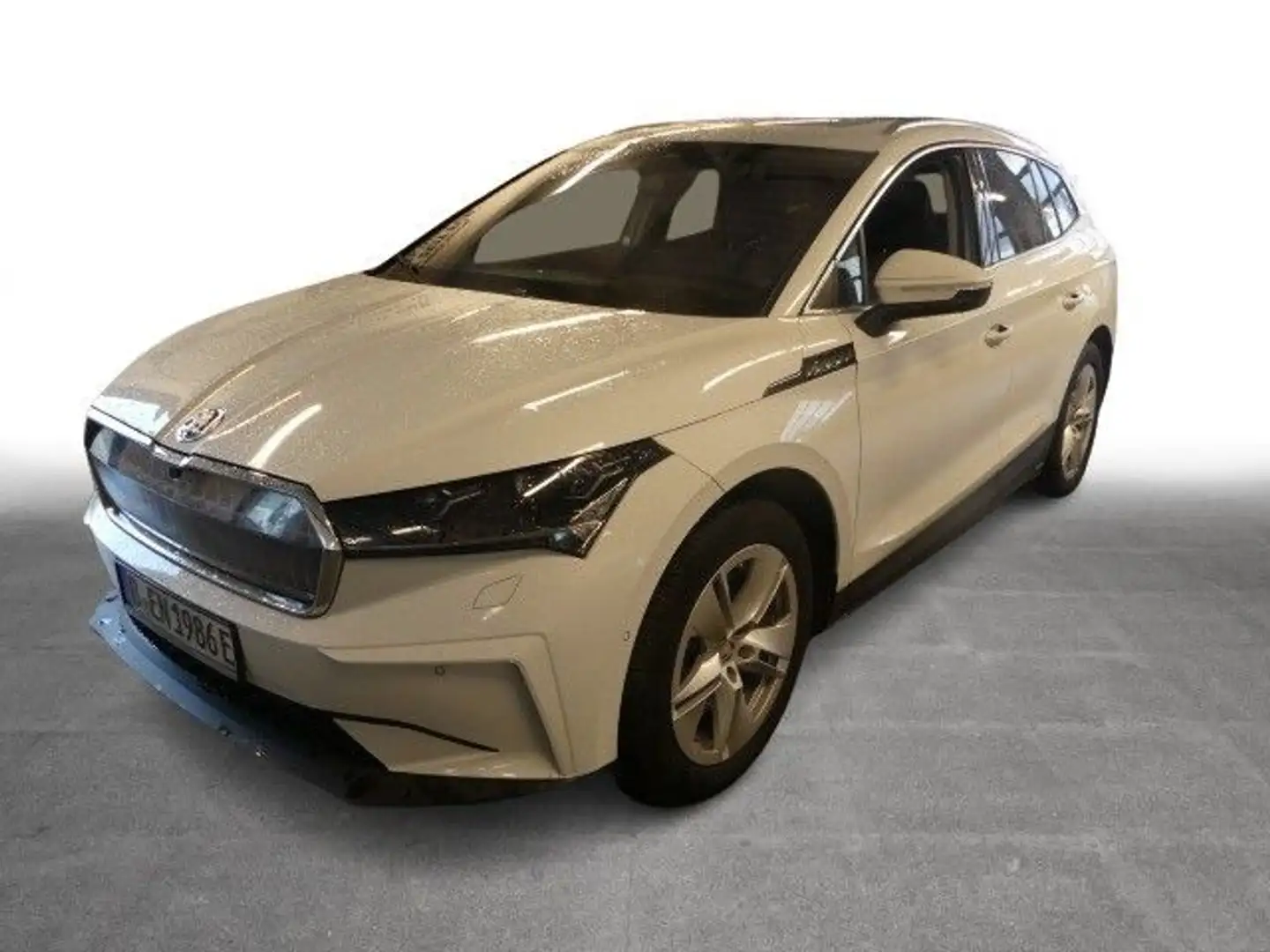 Skoda Enyaq iV 80 Loft P-DACH AHK MASSAGE*Outlet*W-Pum Weiß - 2
