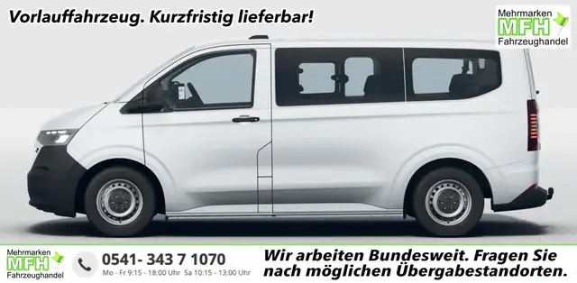 Volkswagen T7 Kombi 2.0 TDI 150 DSG 4M LED AHK 9-S Kam ConP 110 kW ...
