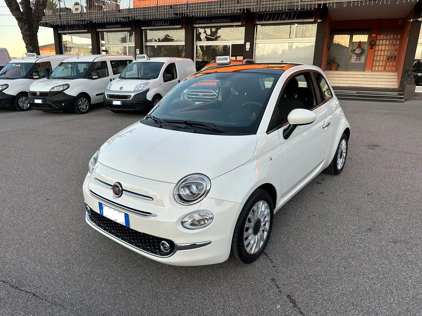 Fiat 500 500 1.0 Hybrid Dolcevita 70cv Blanc - 1