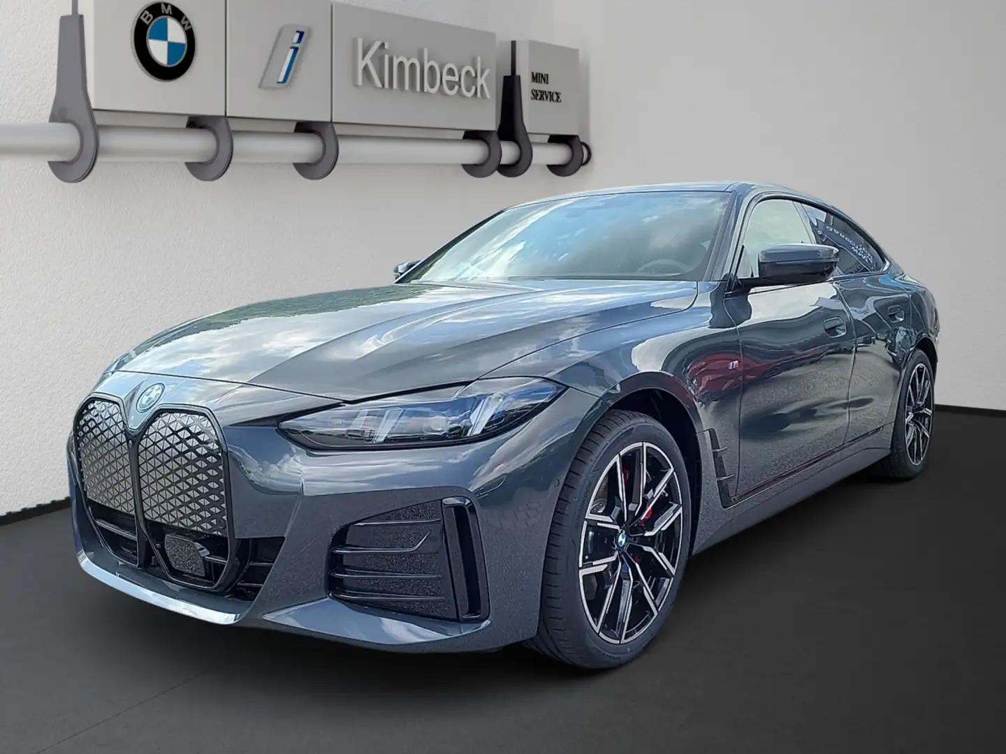 BMW i4 eDrive40 Gran Coupé M SPORT ACC 360 HeadU AHK Grau - 1