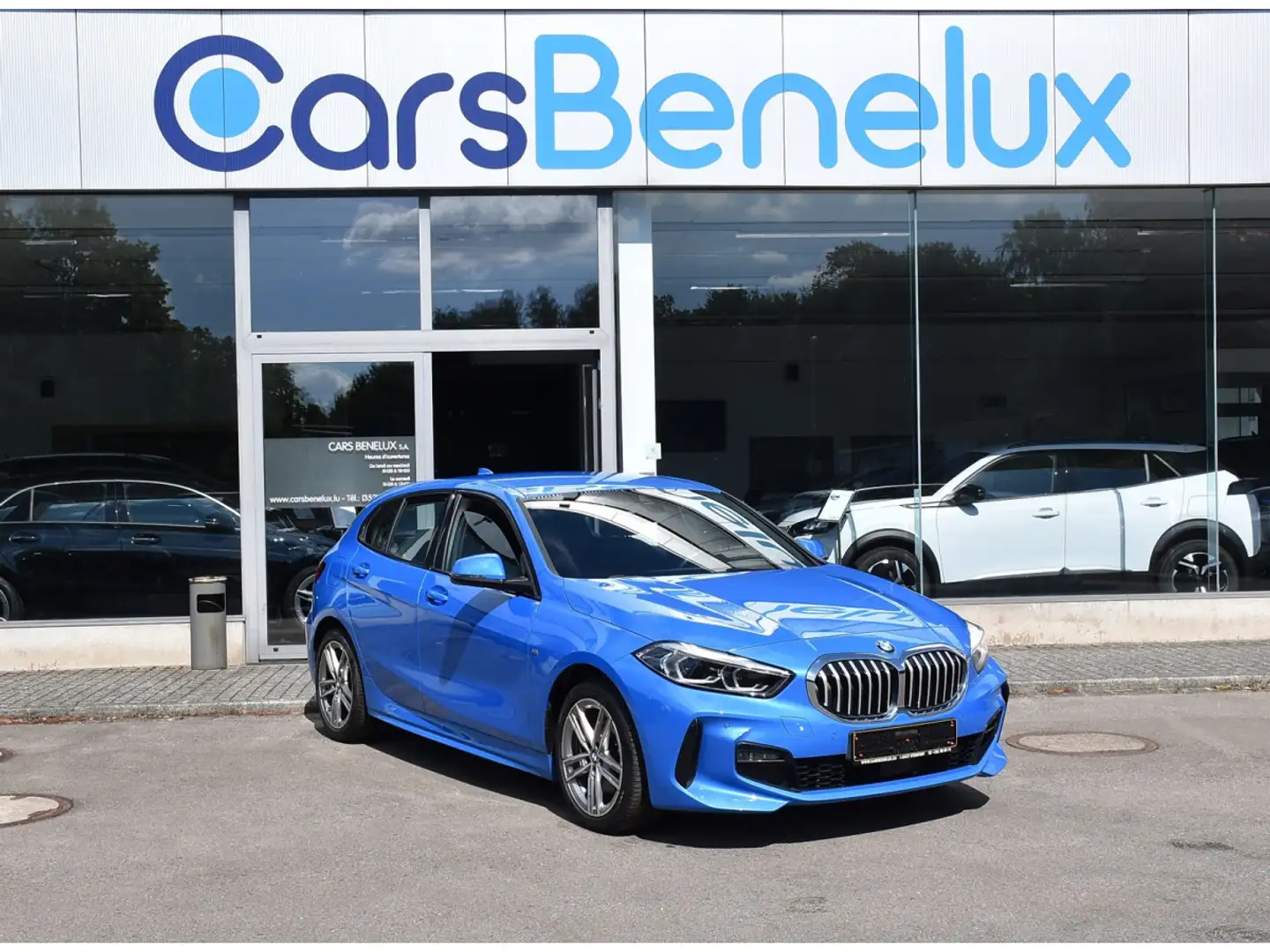 BMW 116 iA Pack M GPS LANE PDC LED 1° MAIN Bleu - 1