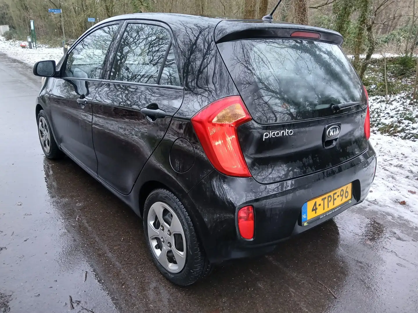 Kia Picanto 1.0 CVVT ISG Comfort Pack |AIRCO| Schwarz - 2