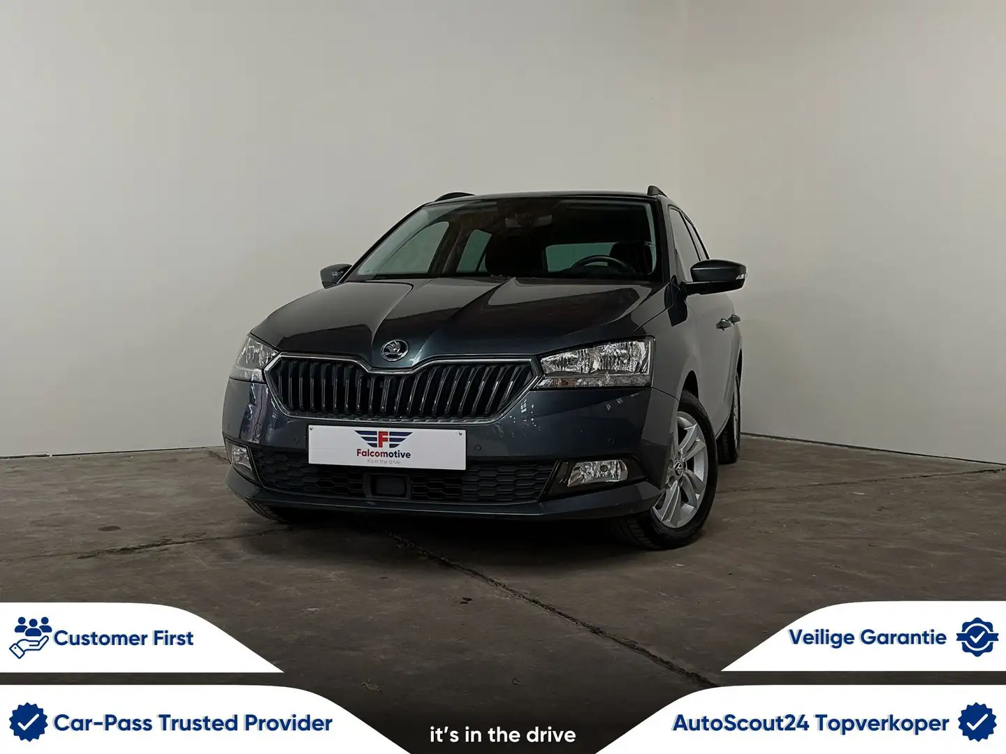 Skoda Fabia 1.0 TSI*DSG7*NAVI*PDC*AIRCO*AMBITION*COMBI* Grau - 1